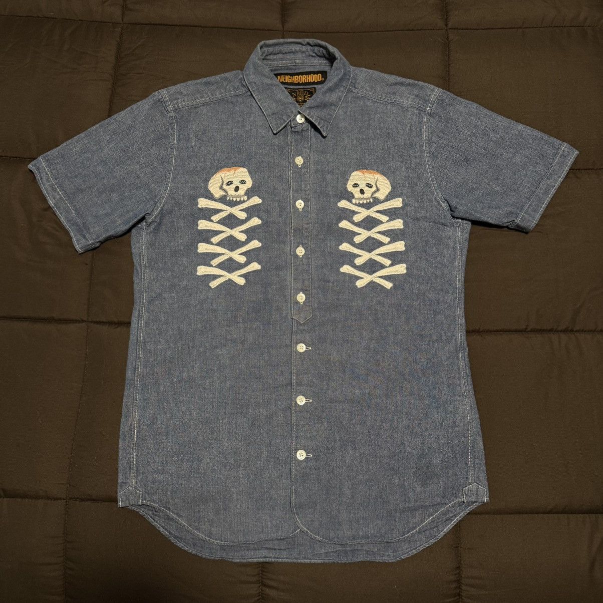 Neighborhood Neighborhood Harajuku Skeleton Button Up Size US M / EU 48-50 / 2 - 1 Thumbnail