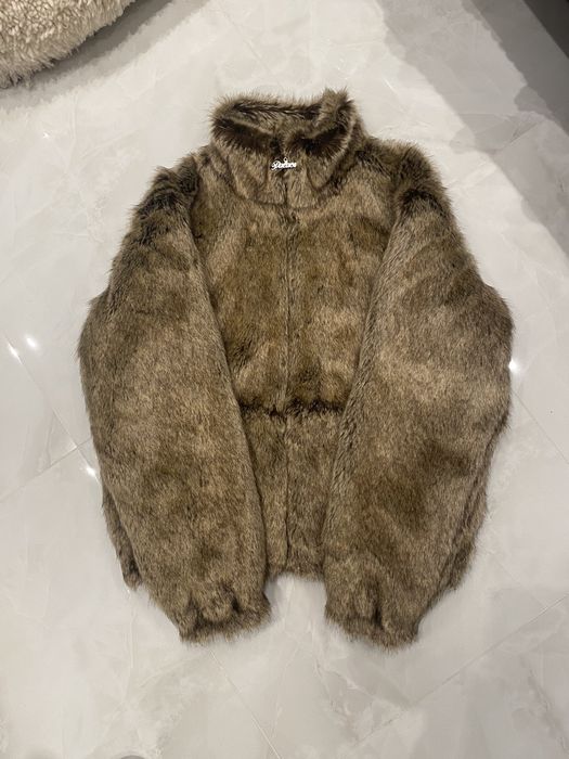 Palace Palace Faux Fur Jacket | Grailed