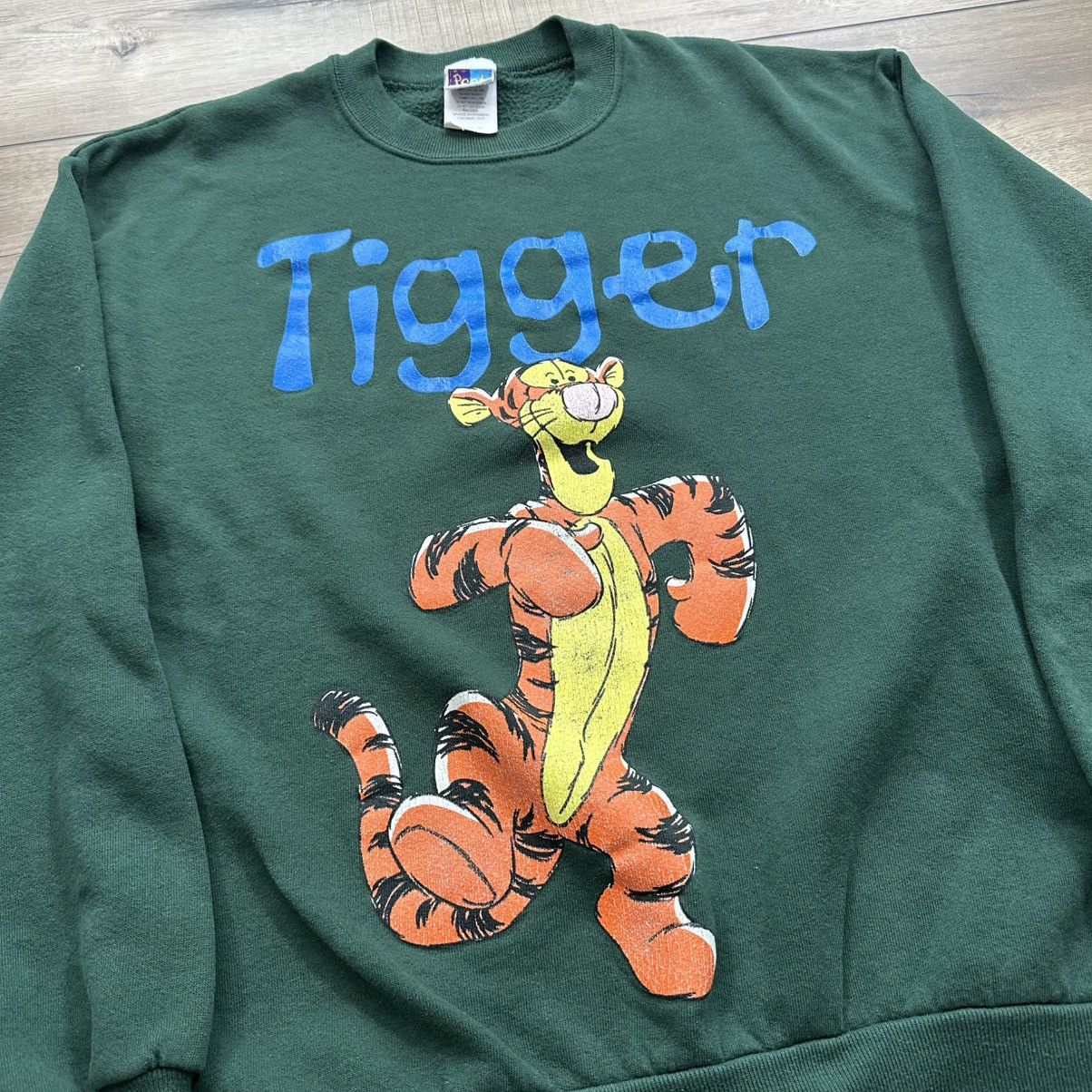 Disney Vintage 90s Disney Tigger Made in USA Graphic Crewneck Size US L / EU 52-54 / 3 - 5 Thumbnail