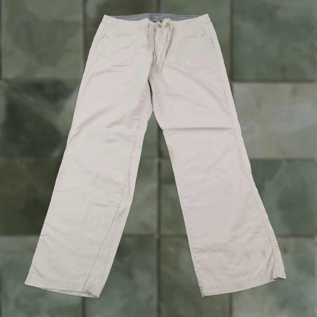 The North Face The North Face Womens Hiking Pants 12 Beige Khaki Drawstring Pockets Size 34" / US 12 / IT 48 - 1 Thumbnail