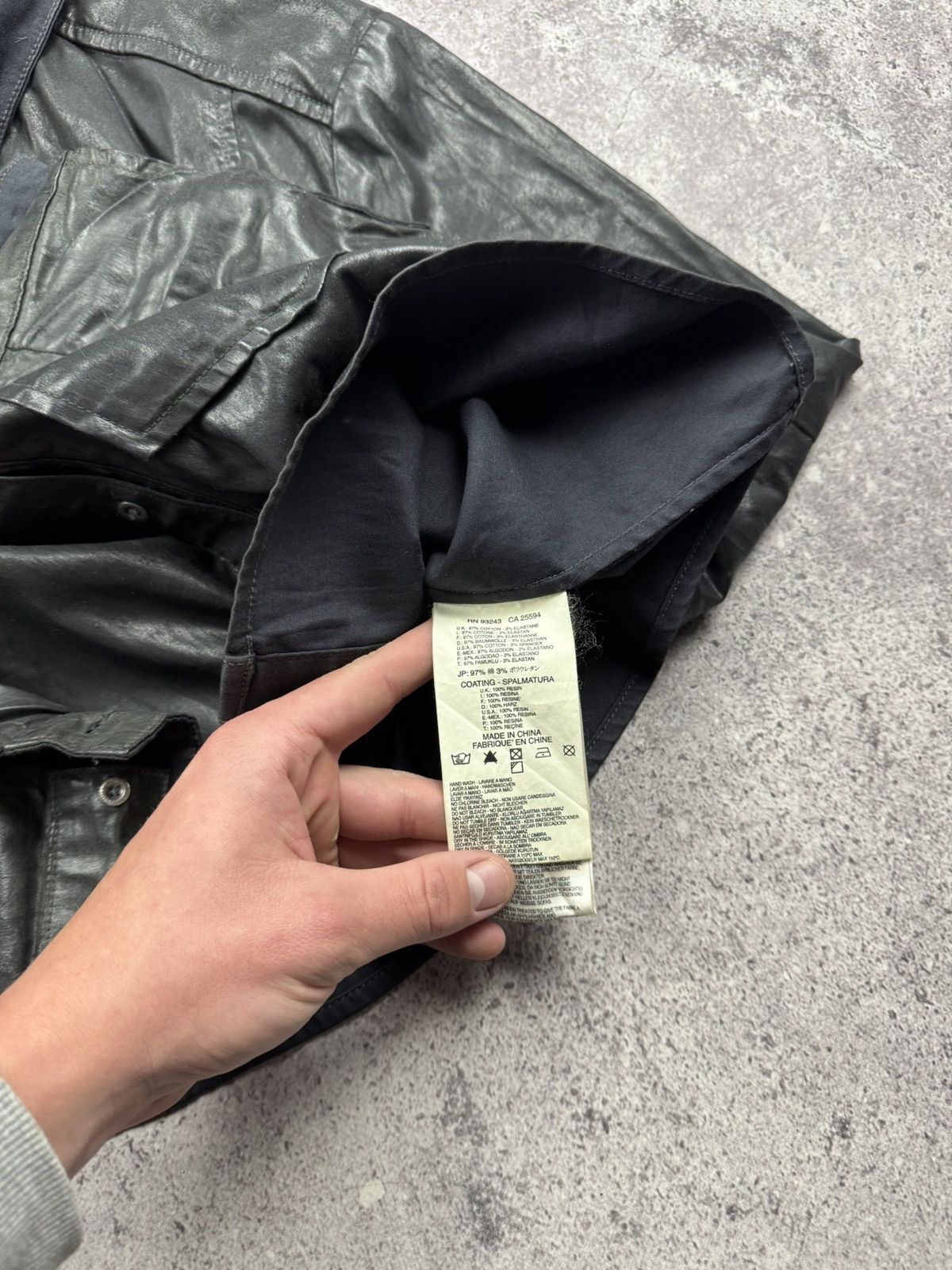 Diesel Diesel Junya Watanabe Style Buckle Collar Cropped Leather Size US M / EU 48-50 / 2 - 7 Thumbnail