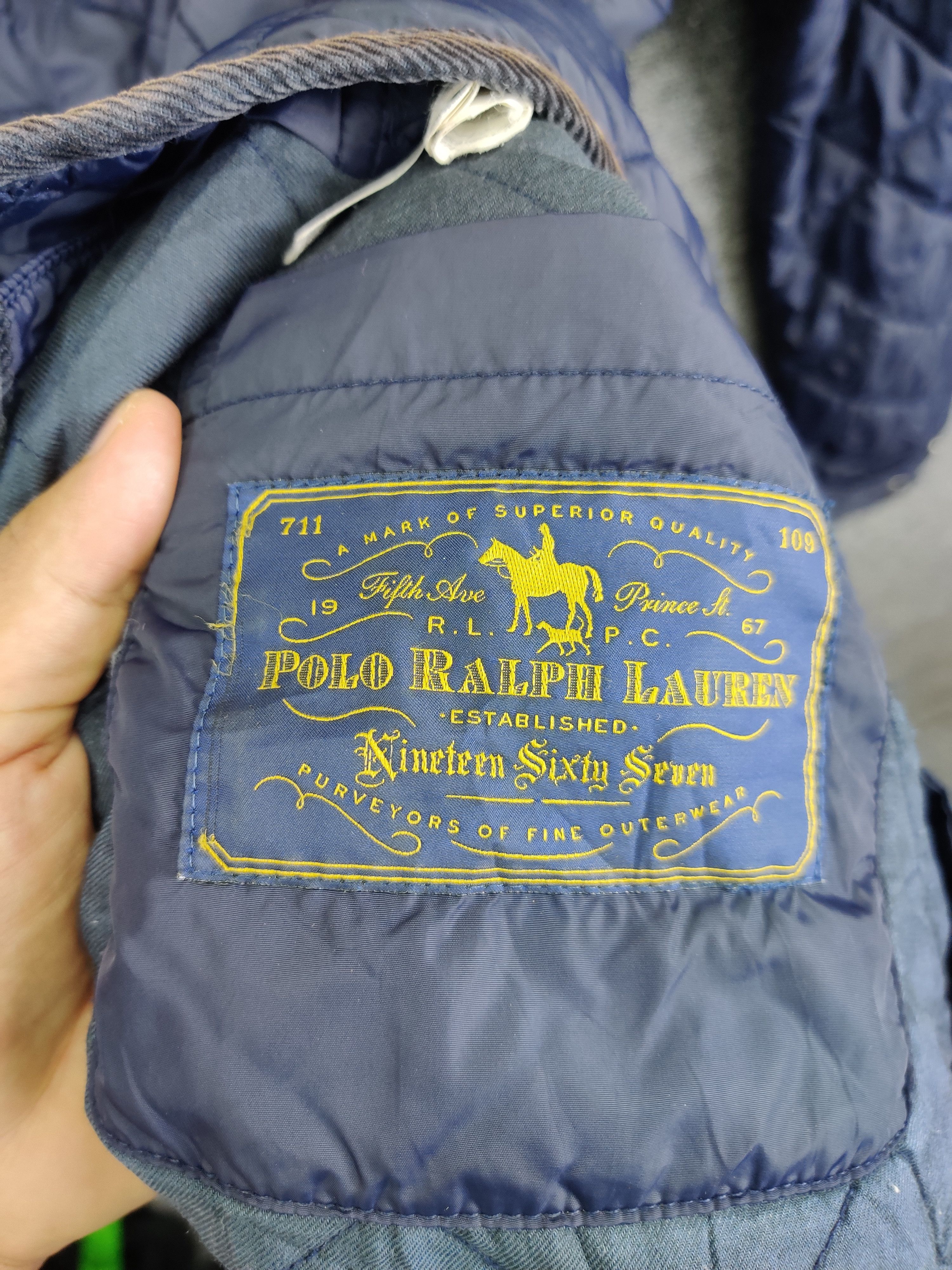 Vintage 90's Polo Ralph Lauren Beaton Quilted Jacket