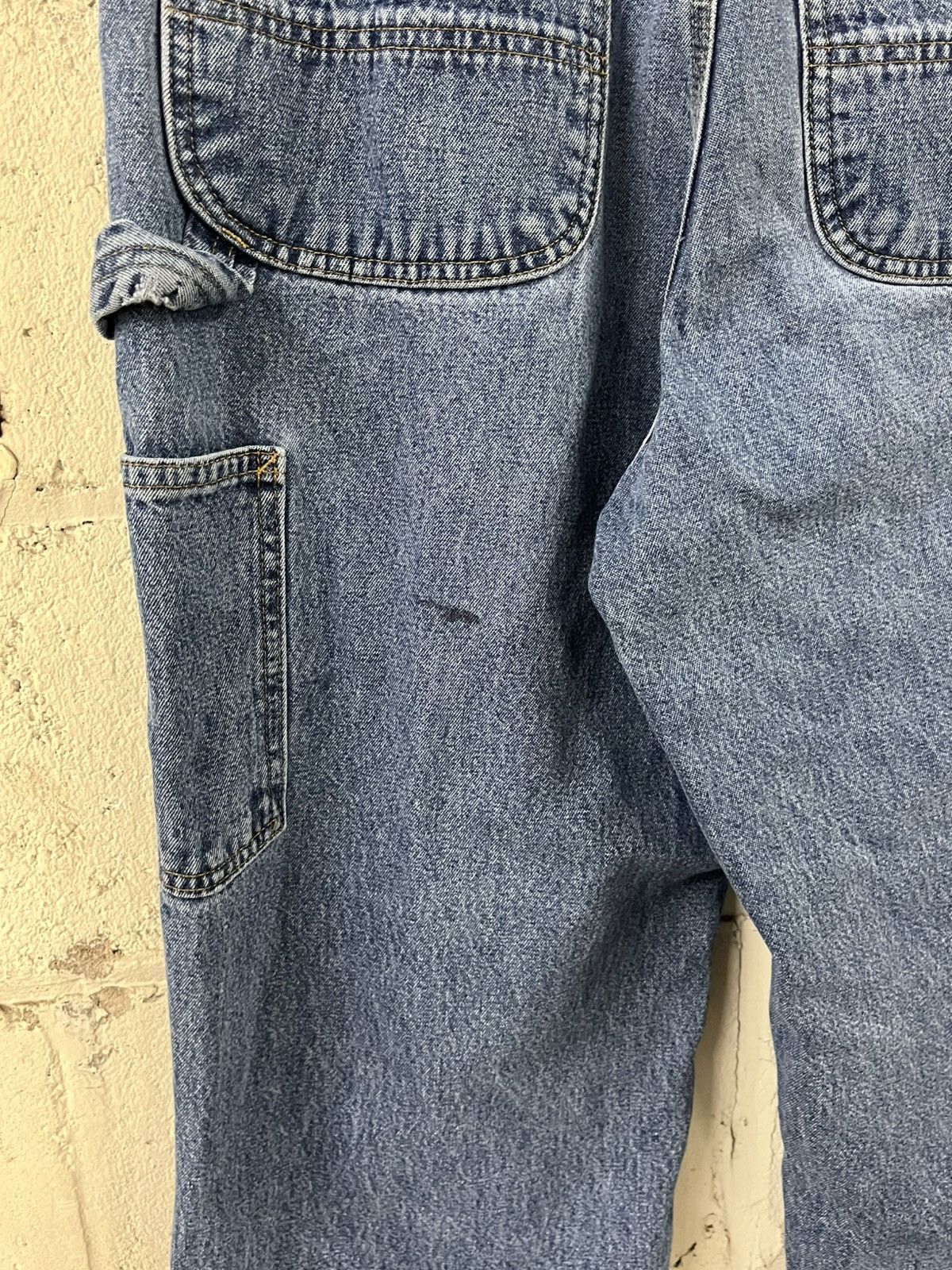 Carhartt Carhartt carpanter cargo denim pants baggy faded workwear Size US 30 / EU 46 - 5 Thumbnail