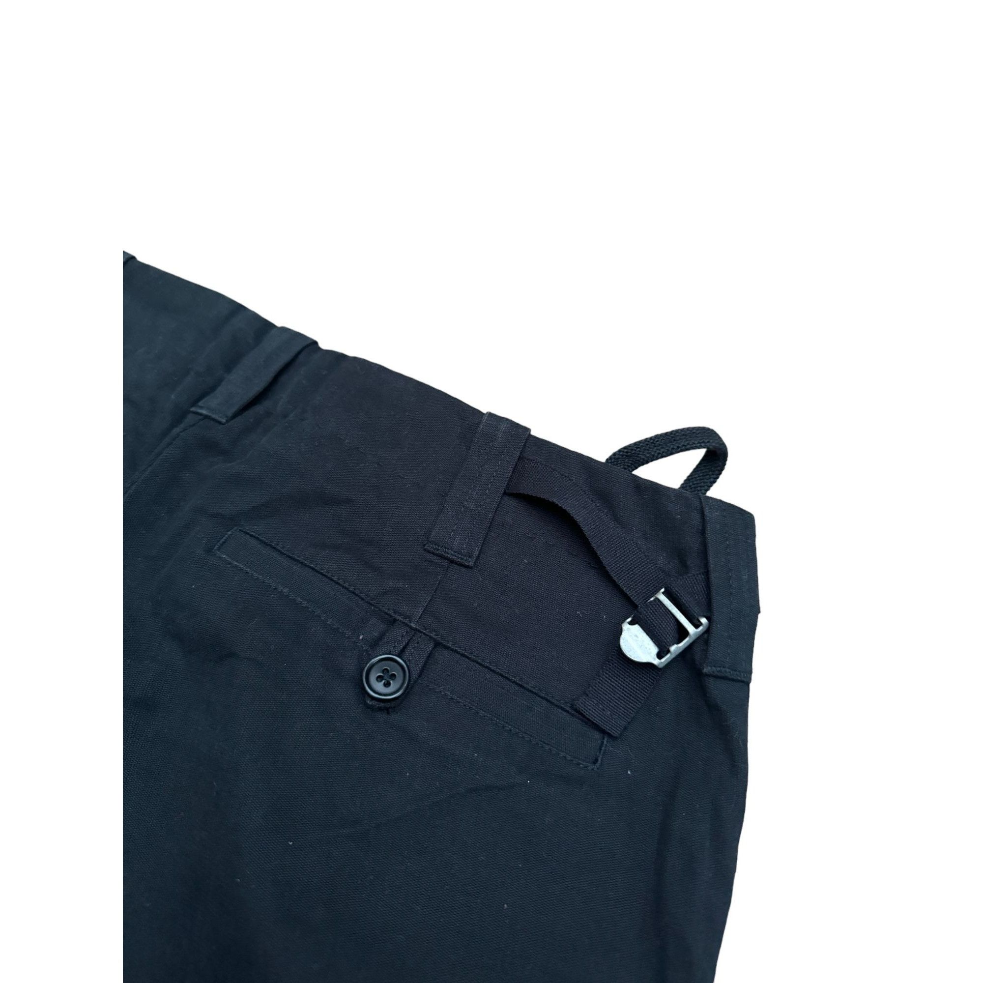 Helmut Lang Vintage 1997 Black Cotton Pants Size US 30 / EU 46 - 6 Thumbnail
