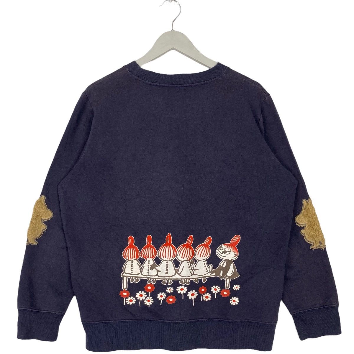 Other Girl Kids Printed Sweatshirt Crewneck Navy Blue Size M Size US M / EU 48-50 / 2 - 5 Thumbnail