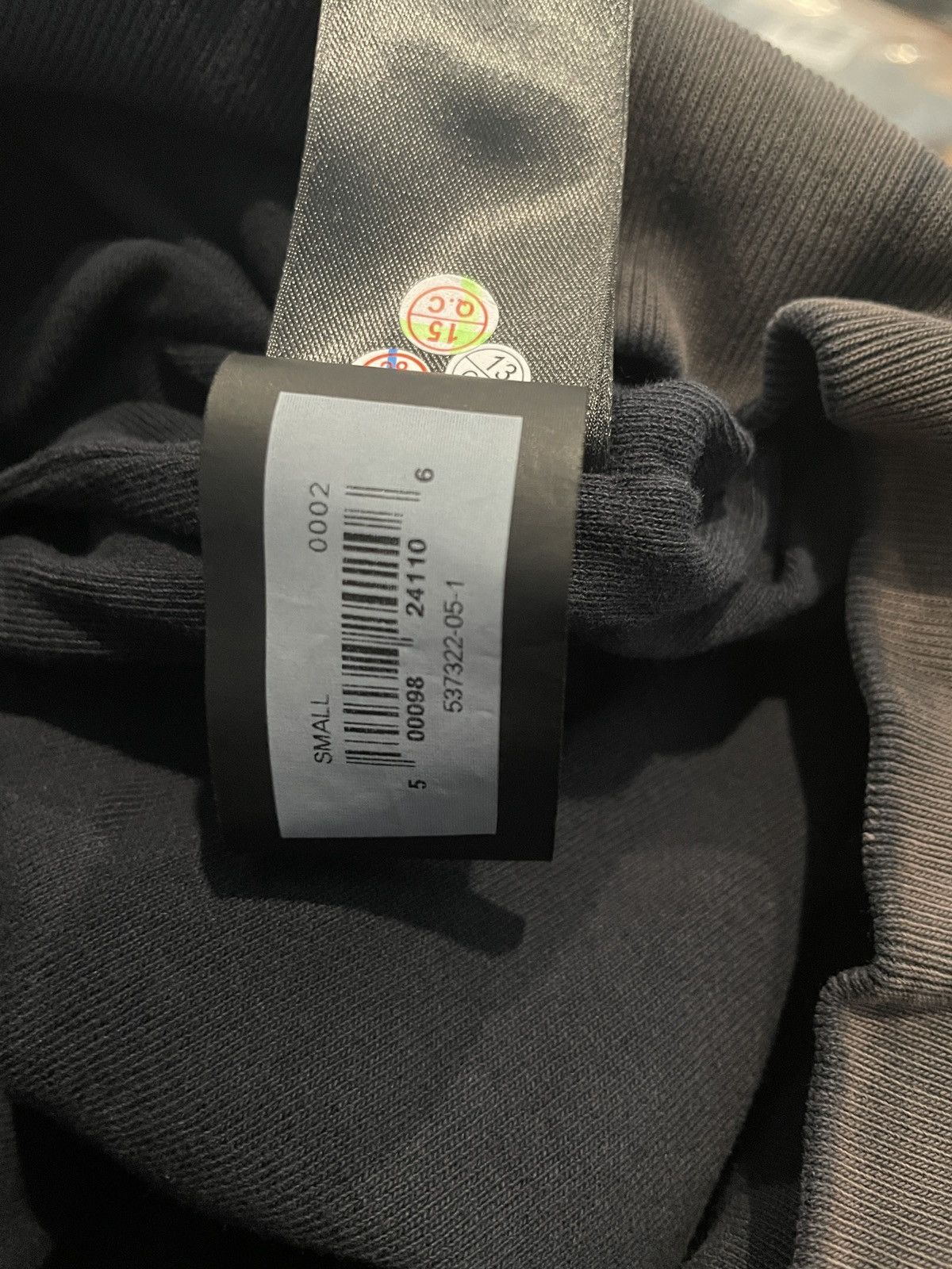Balenciaga × Gap × Yeezy Yeezy Gap Zip Up Hoodie Poetic Black Small Size US S / EU 44-46 / 1 - 7 Thumbnail