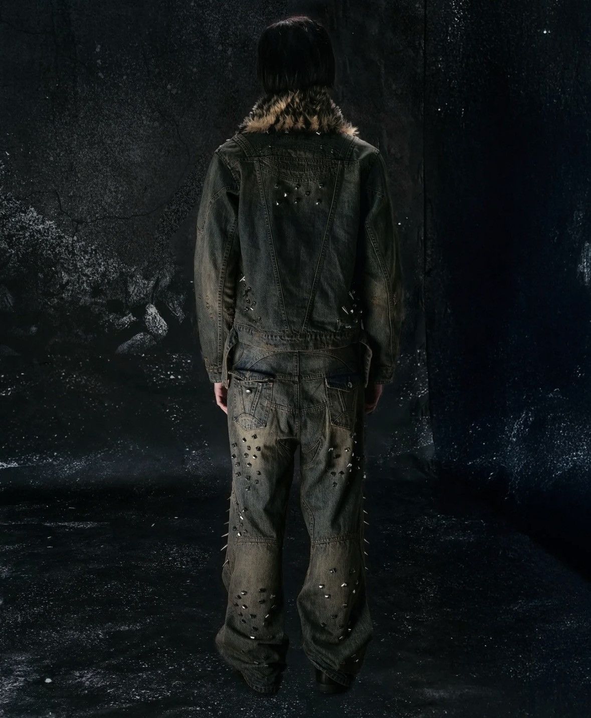 Other “More chaos” Spiked japanese Denim set Size US L / EU 52-54 / 3 - 2 Thumbnail