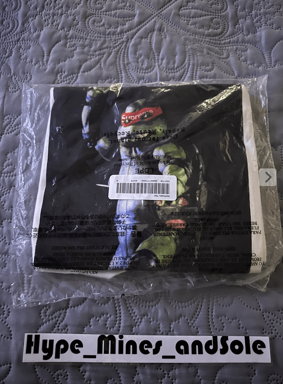 Supreme NWT Supreme Raphael Tee - White - Med Size US M / EU 48-50 / 2 - 2 Thumbnail