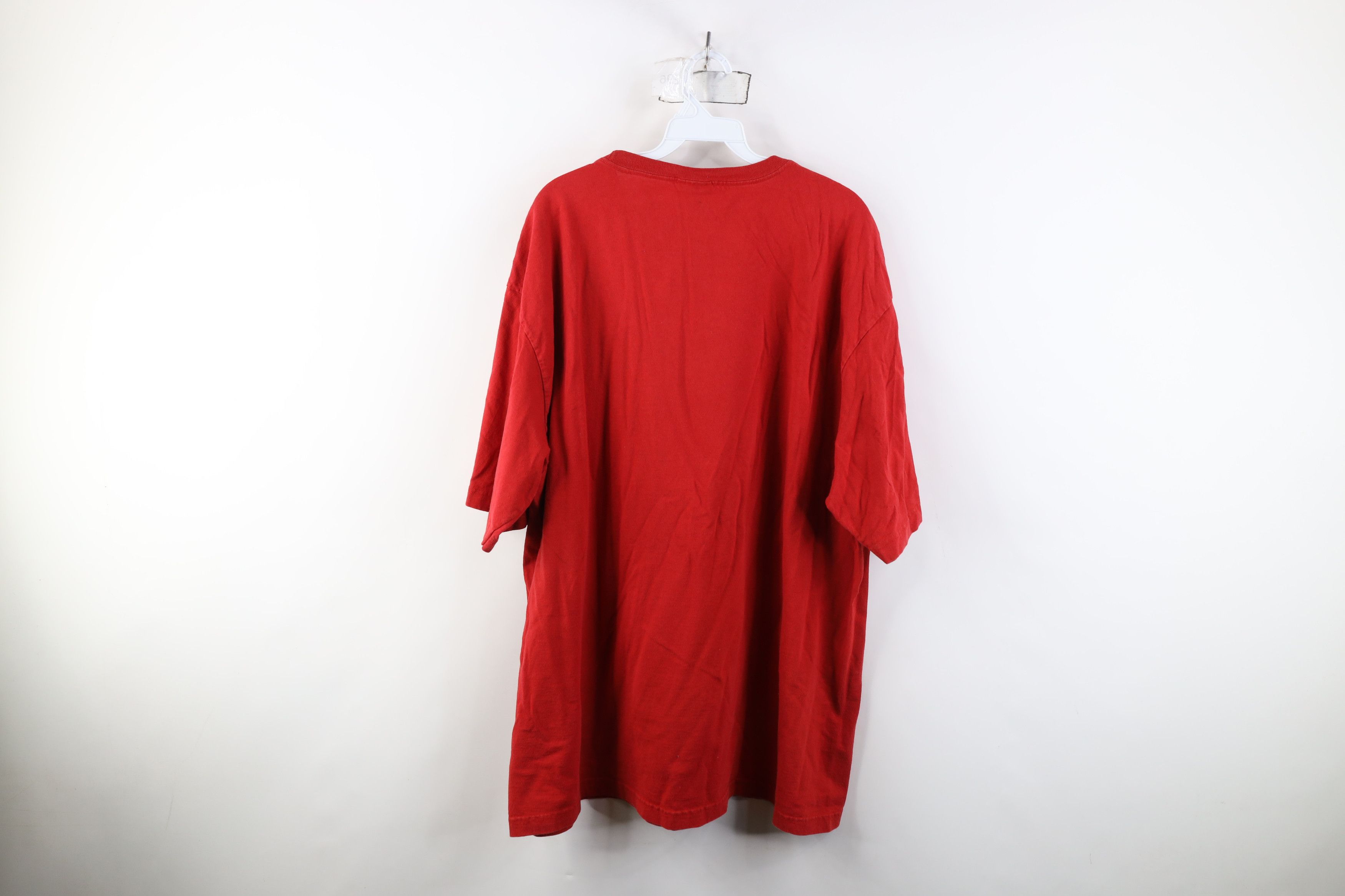 Tommy Hilfiger Vintage 90s Tommy Hilfiger Spell Short Sleeve T-Shirt Red Size US XXL / EU 58 / 5 - 11 Thumbnail