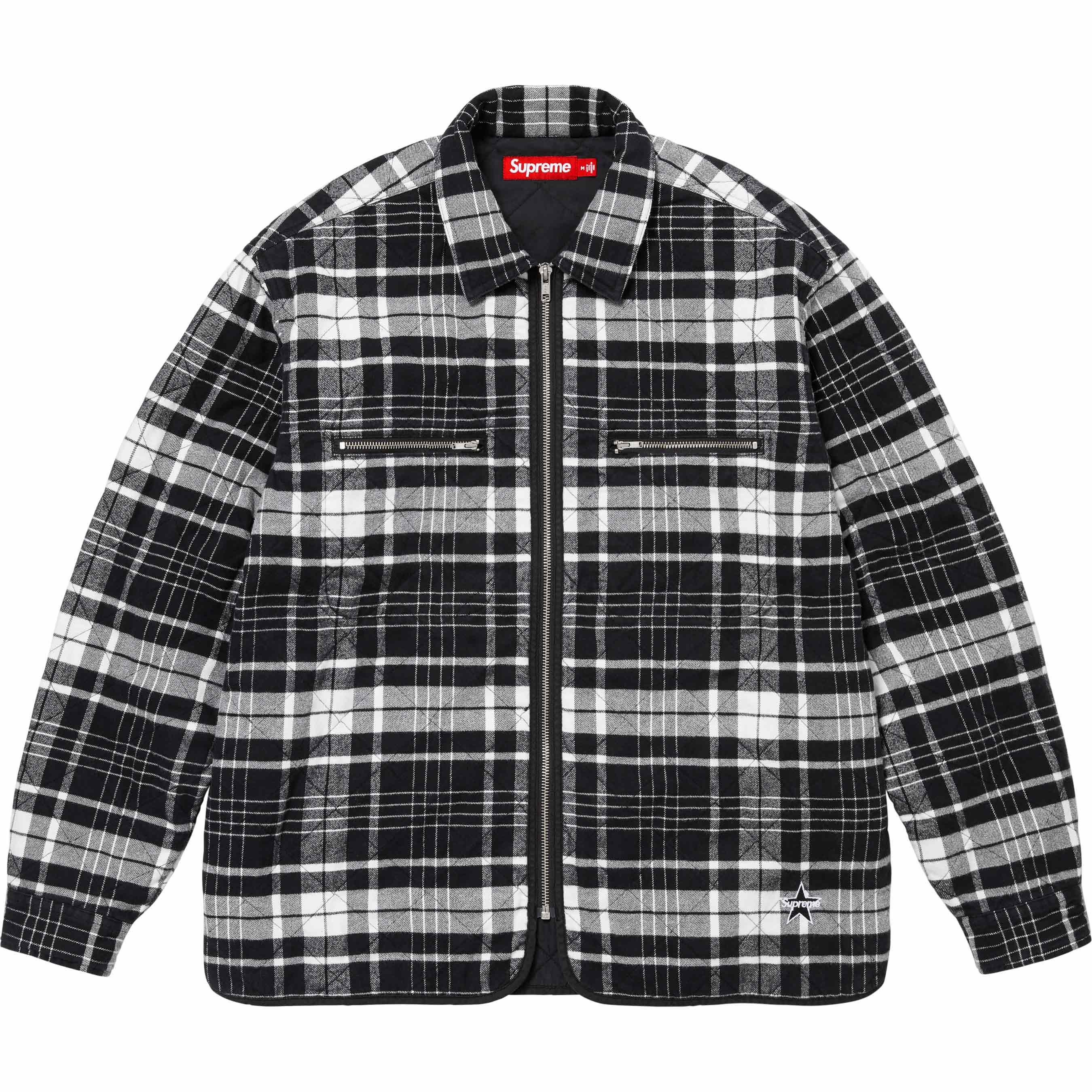 Supreme Supreme 1-800 Buffalo Plaid Flannel Shirt Black