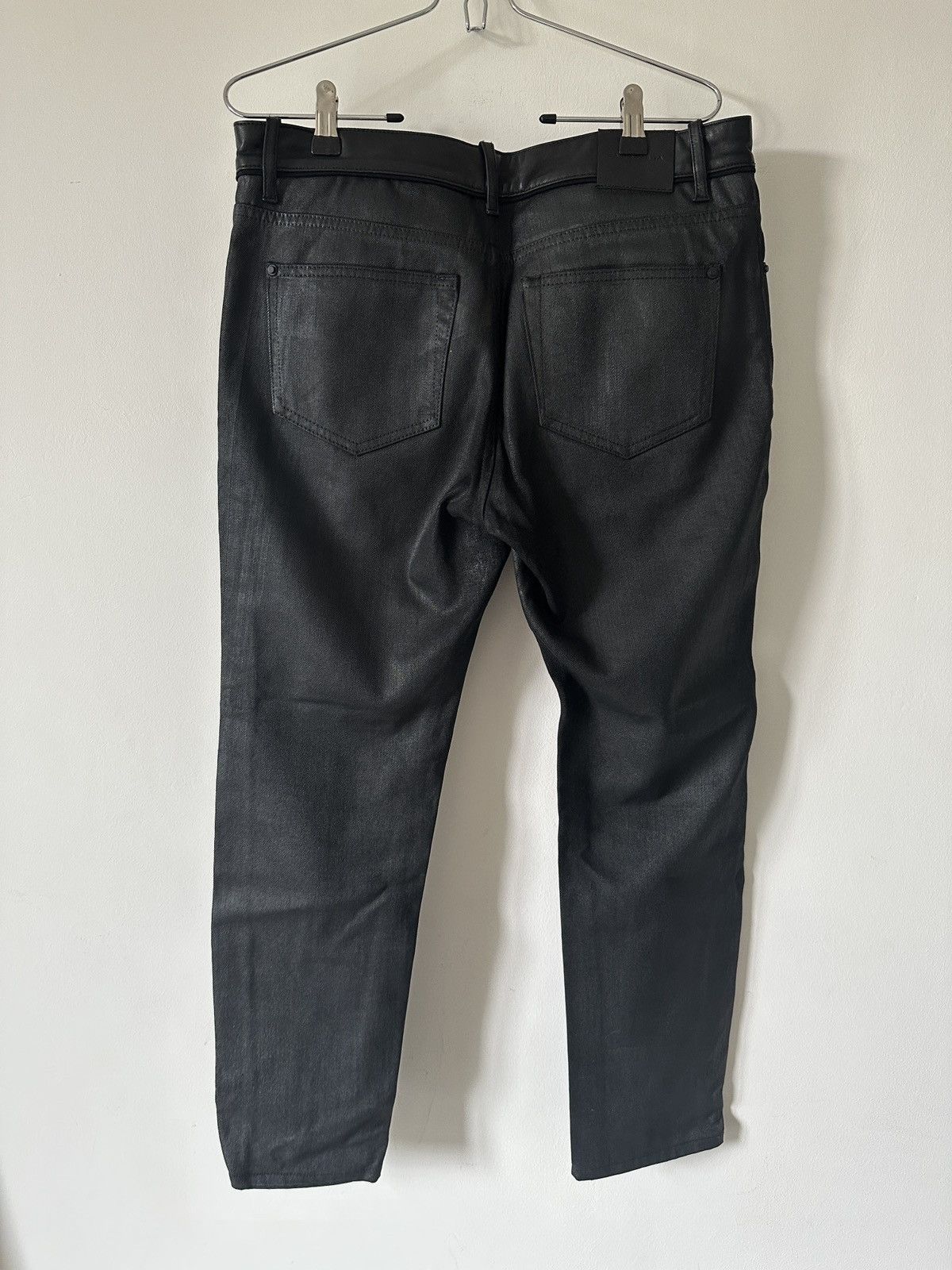 Balenciaga Balenciaga black wax coated Size US 31 - 2 Thumbnail