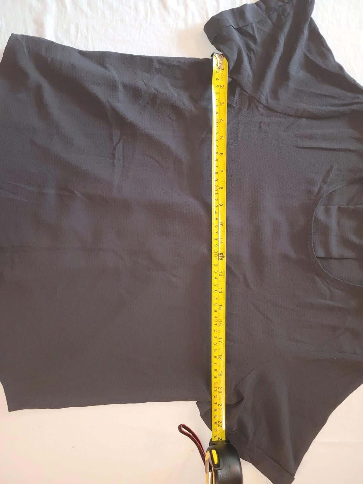 Designer Sweet Rain junior's charcoal gray XLshort sleeve blouse Size XL / US 12-14 / IT 48-50 - 4 Thumbnail