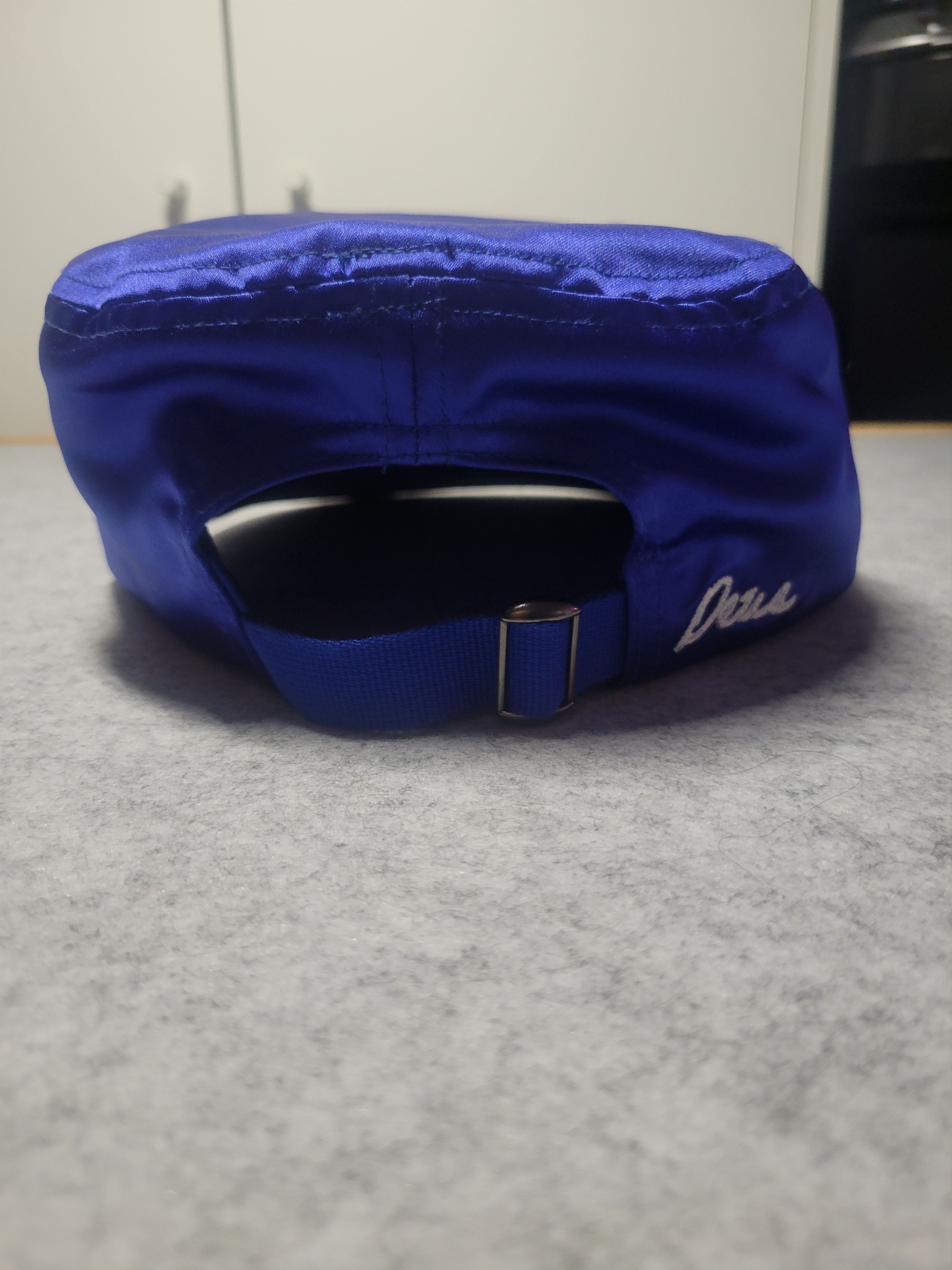 Deus Ex Machina Deus Ex Machina Blue Pillbox Specter Cap Adjustable Size ONE SIZE - 4 Thumbnail
