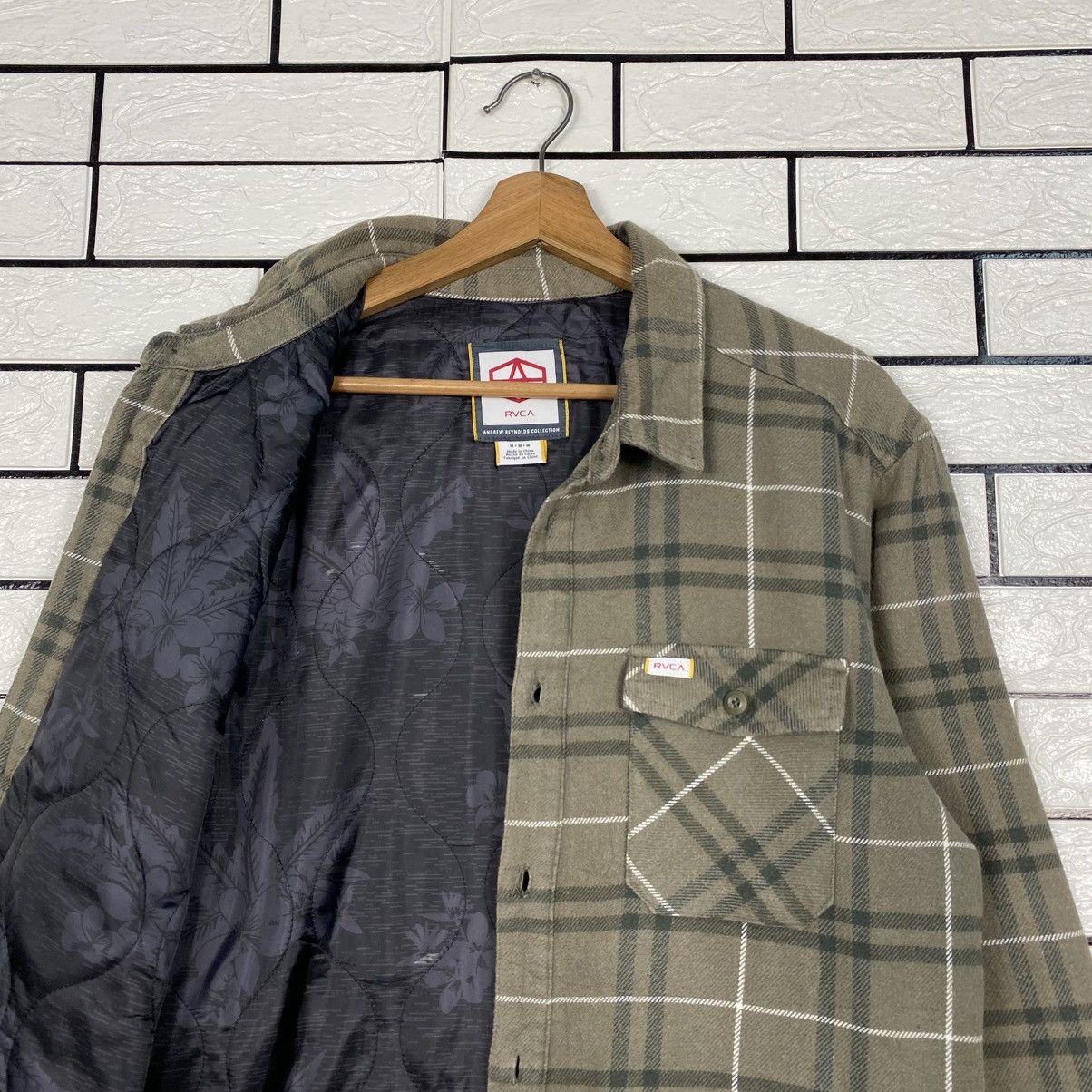 Japanese Brand 📌Vintage Snap Button Jacket RVCA Tartan Design Size US M / EU 48-50 / 2 - 13 Thumbnail