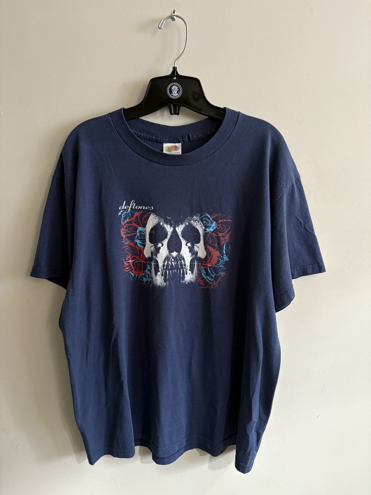 Vintage Deftones Skull and Roses shirt