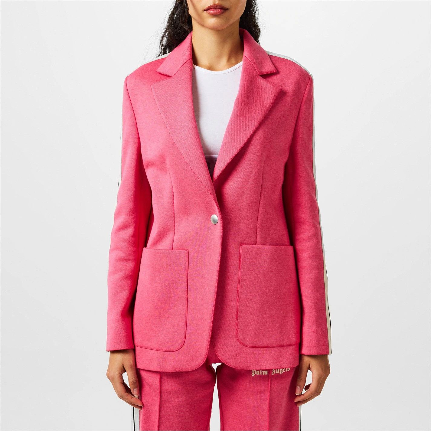 Palm Angels o1y1125 Blazer in Coral Size XS / US 0-2 / IT 36-38 - 3 Thumbnail