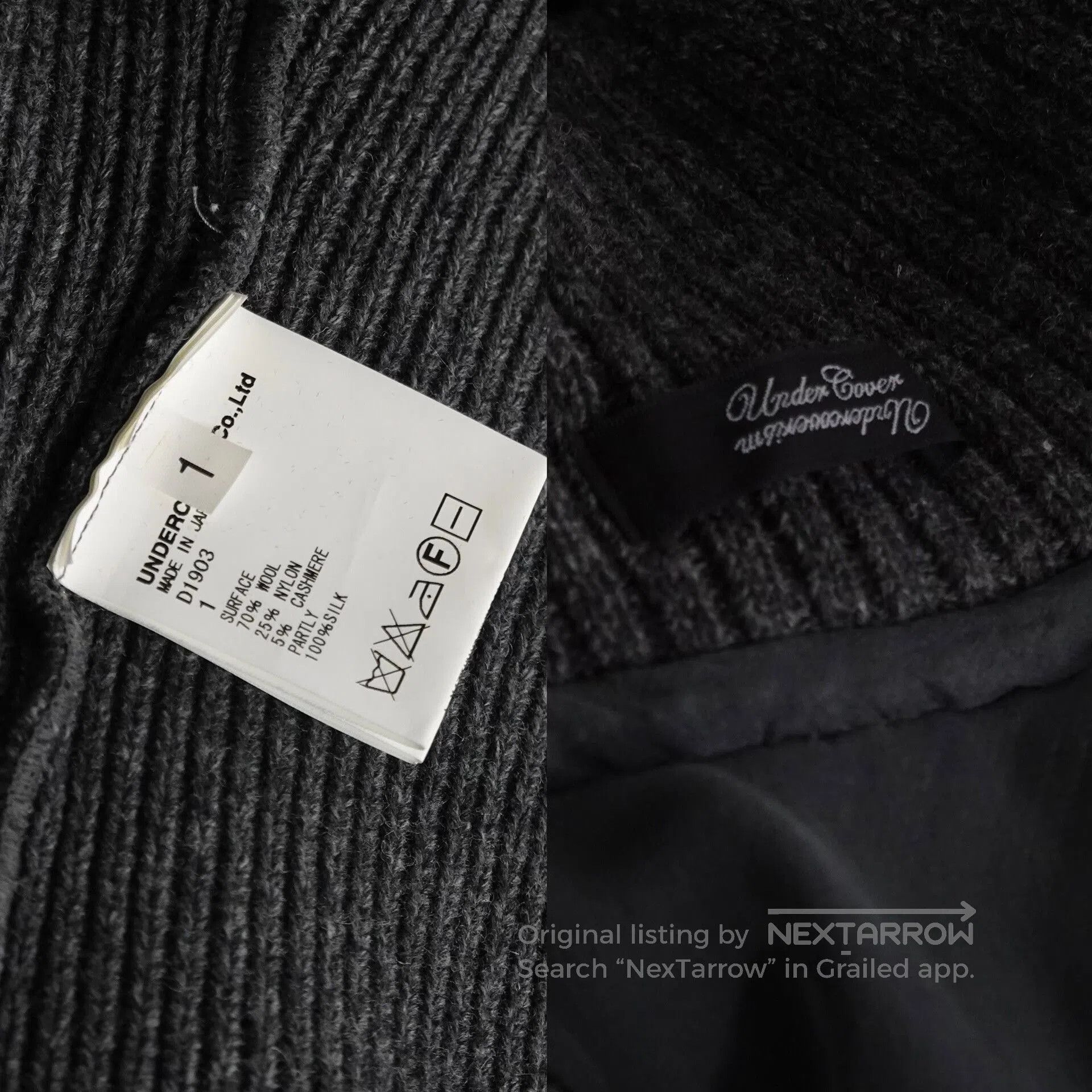 Undercover UNDERCOVER 2007 Fall Winter Knit Sweater. Size S / US 4 / IT 40 - 9 Thumbnail