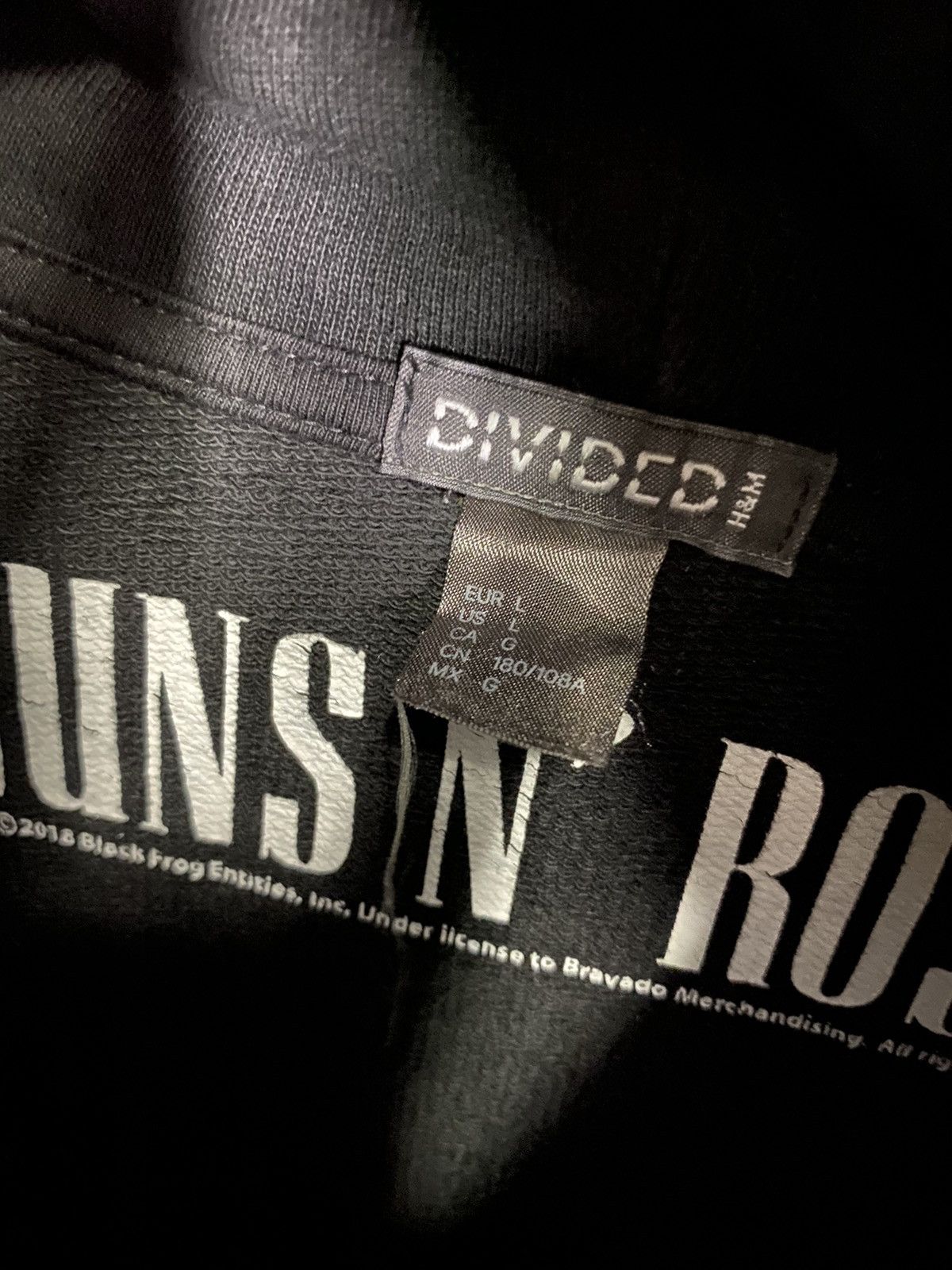 Band Tees × Guns N' Roses × Japanese Brand Guns n roses hoodie pullover baggy style Size US L / EU 52-54 / 3 - 6 Thumbnail