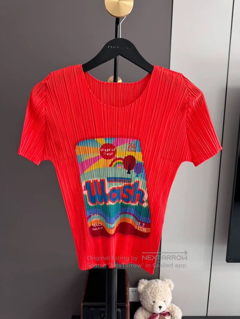 Issey Miyake Issey Miyake Laundry Detergent Patch Top Size L / US 10 / IT 46 - 1 Thumbnail