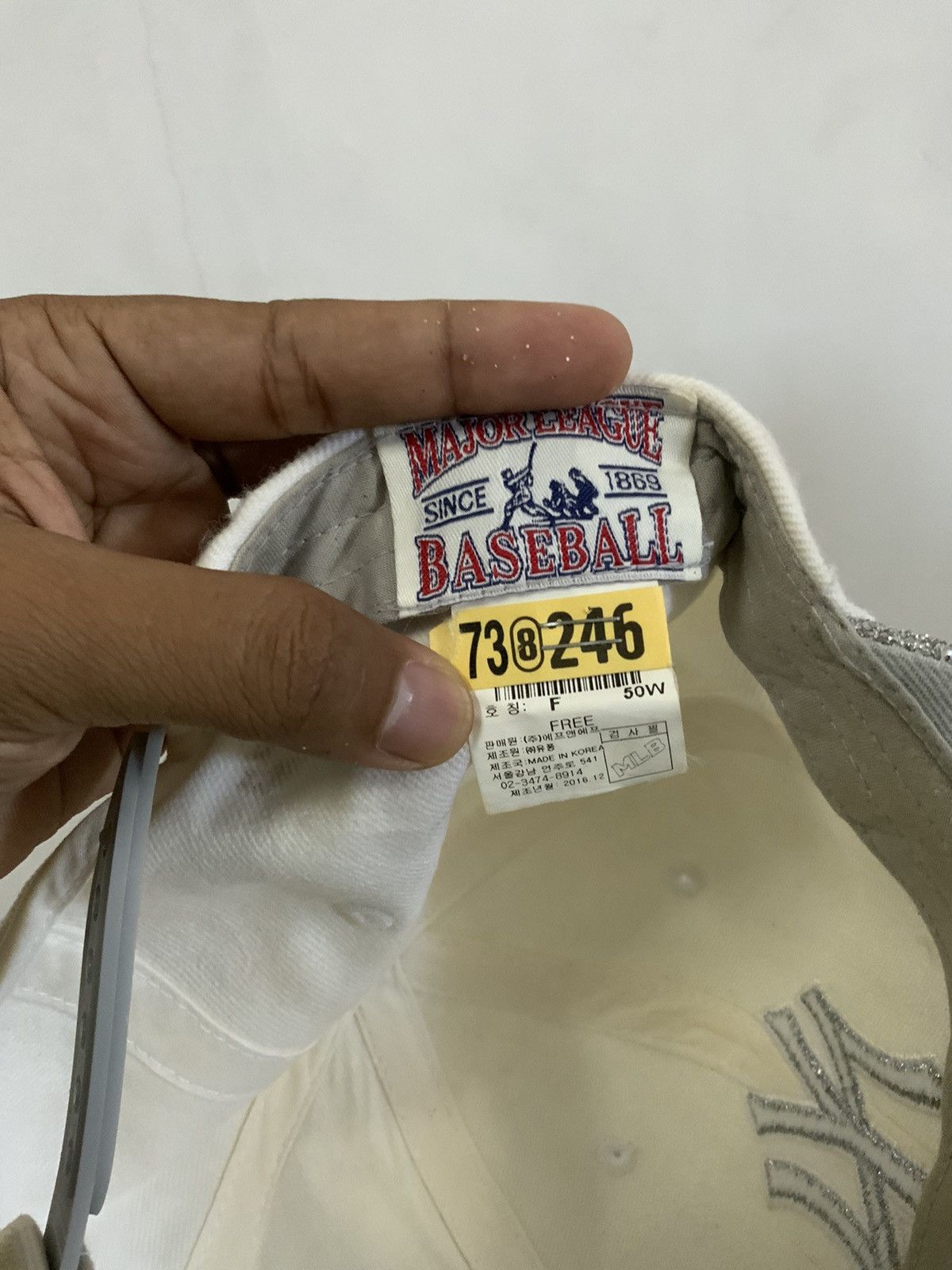 MLB MLB New York Diamond Hat Size ONE SIZE - 11 Thumbnail