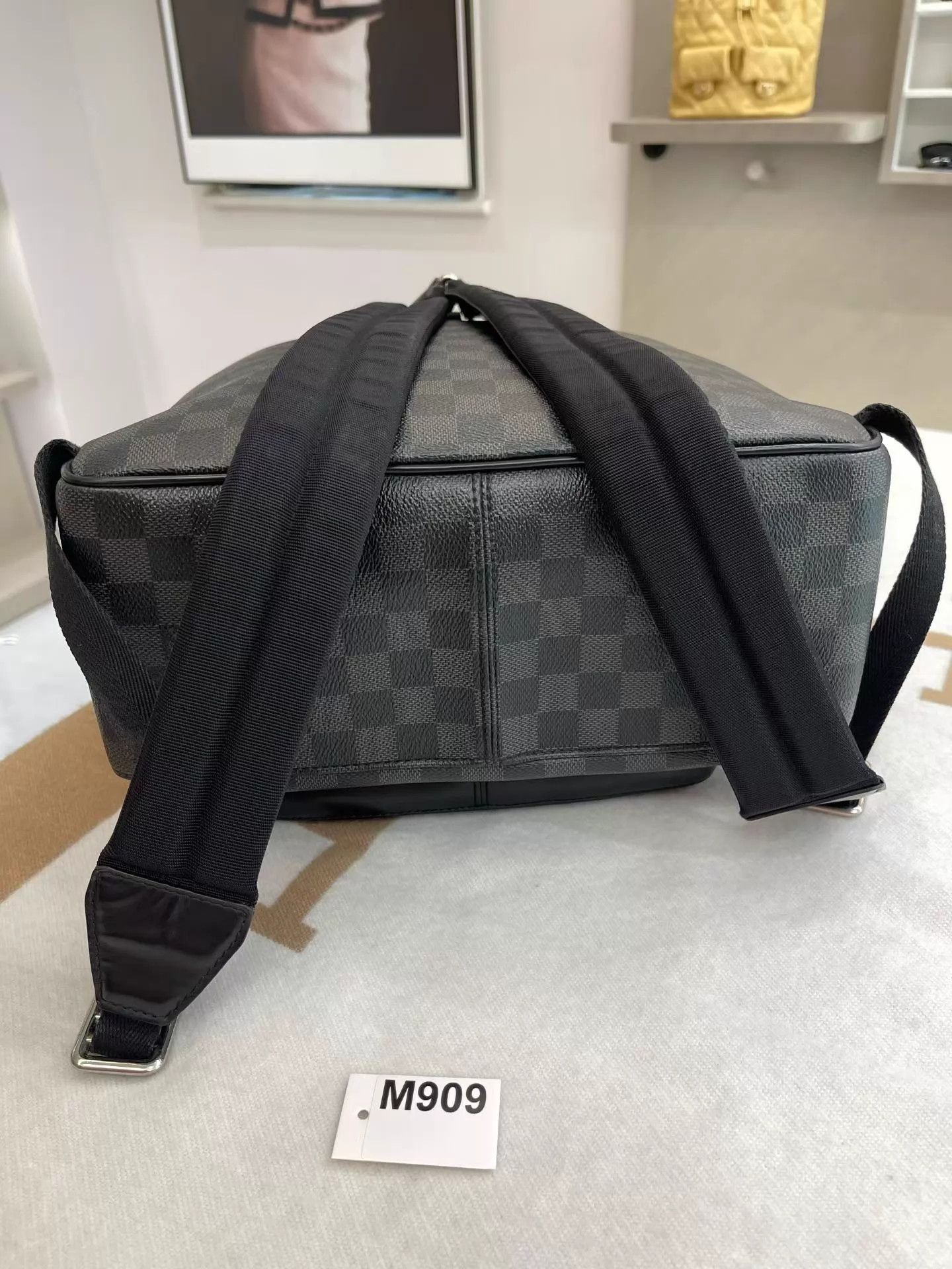 Louis Vuitton LV Josh Black Damier Backpack Like New 30*38*12 Size ONE SIZE - 5 Thumbnail