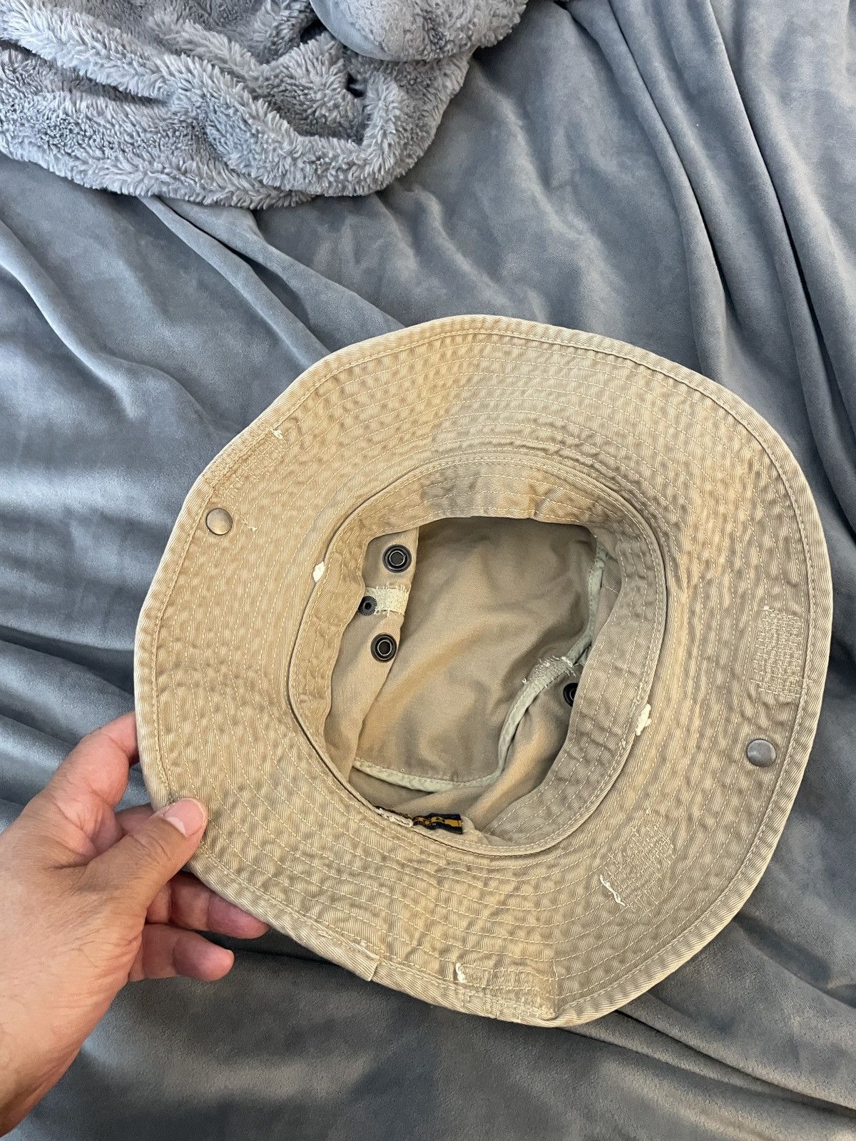 Rugby Ralph Lauren Patchwork distressed Bucket hat Size ONE SIZE - 6 Thumbnail