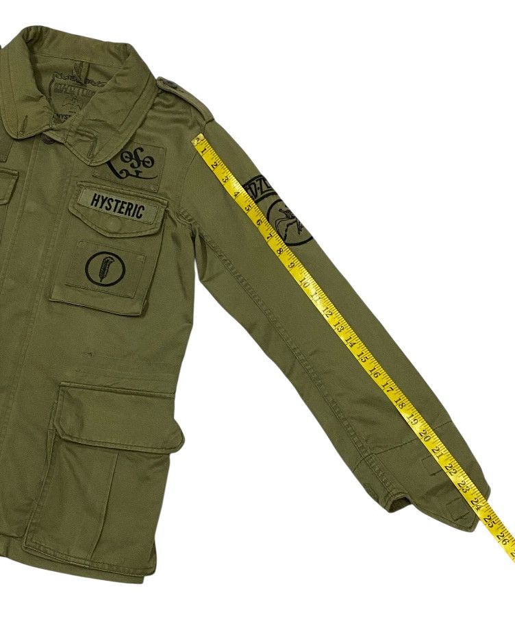 Hysteric Glamour × Led Zeppelin Hysteric Glamour X Led Zeppelin M-65 Military Field Jacket Size M / US 6-8 / IT 42-44 - 21 Thumbnail