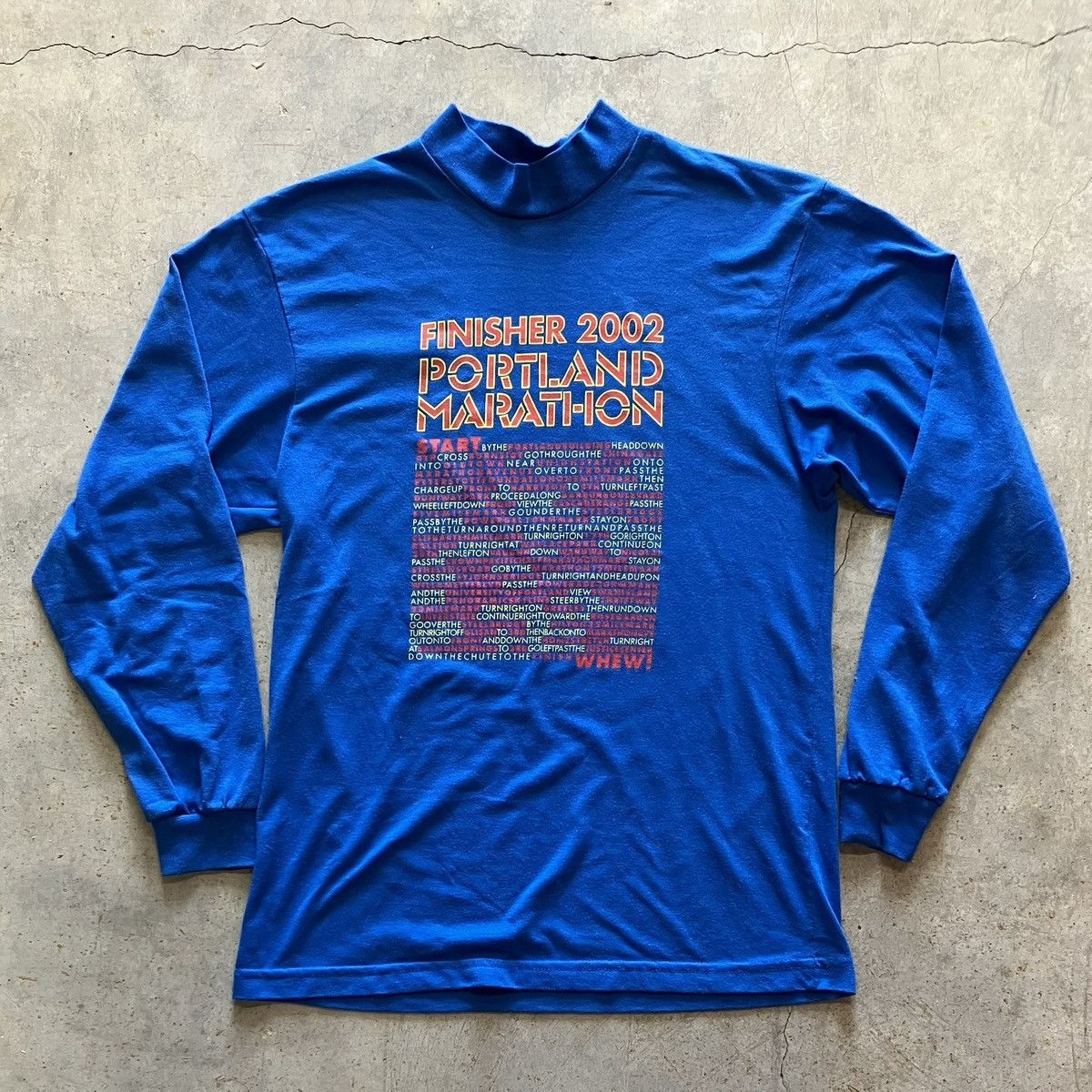 Vintage Vintage 2002 Portland Marathon T-Shirt Size US S / EU 44-46 / 1 - 1 Thumbnail