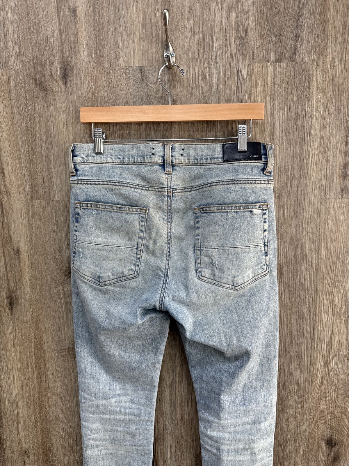 Amiri Amiri Pajama Art Patch Jeans Size US 33 - 8 Thumbnail