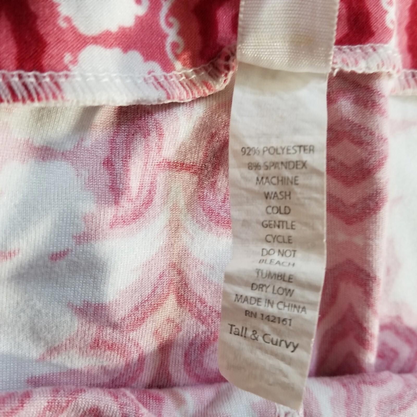 Other Lularoe Tall and Curvy One Size Geometric Cupid Leggings Size 30" / US 8 / IT 44 - 4 Thumbnail