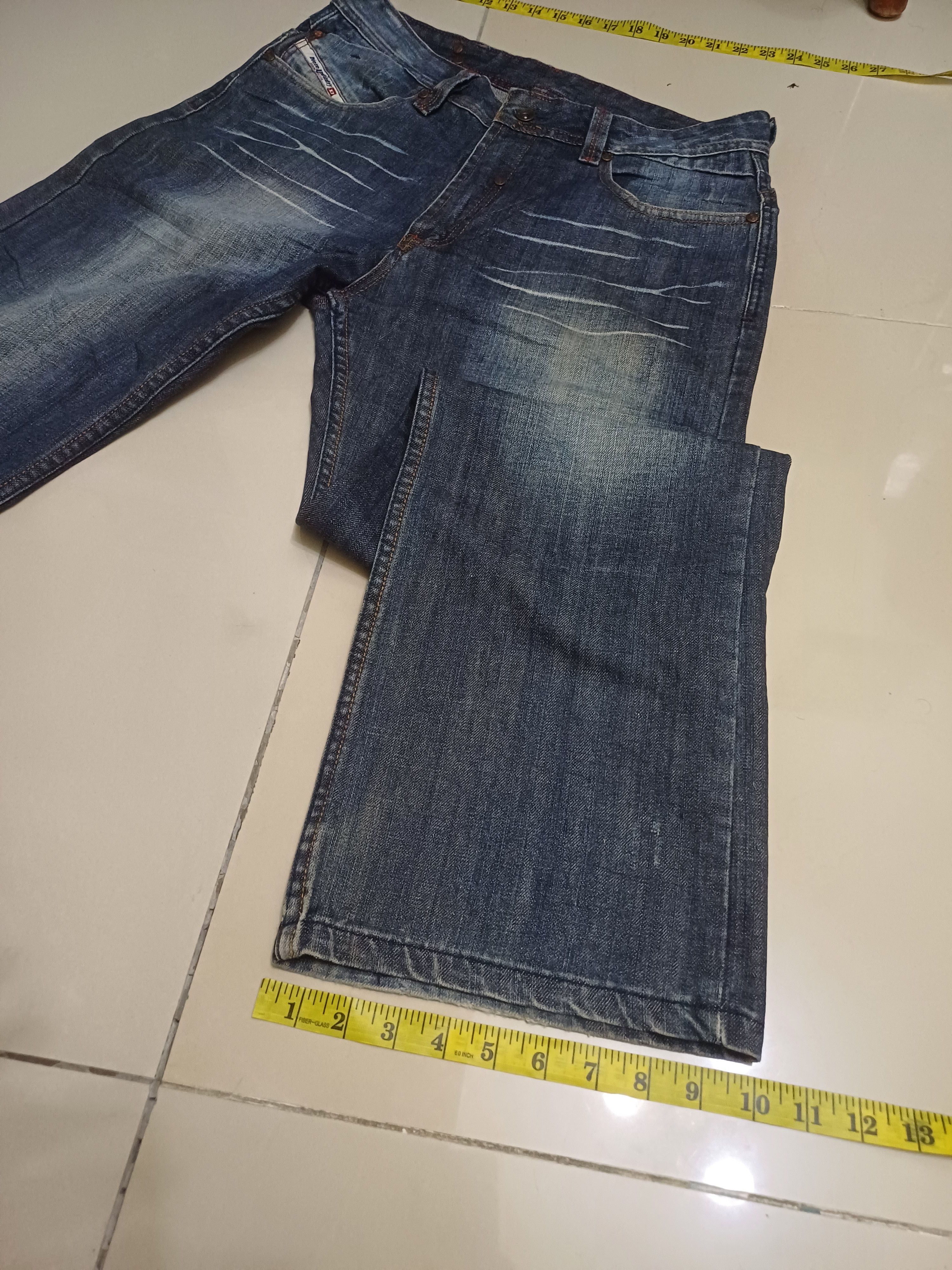 Diesel Superb loose DIESEL Jeans.. dragon on back poket Size US 34 / EU 50 - 17 Thumbnail
