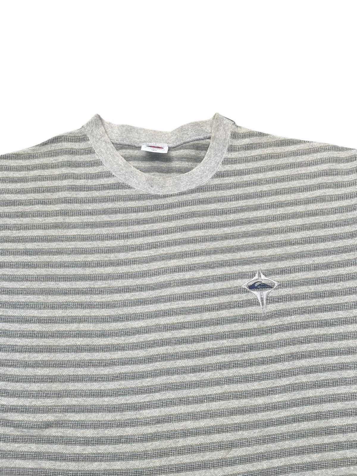 Quiksilver × Vintage Vintage Quiksilver Stripe Tshirt Size US L / EU 52-54 / 3 - 3 Thumbnail