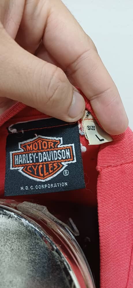 Harley Davidson VINTAGE 90'S HARLEY DAVIDSON SHIRT Size US L / EU 52-54 / 3 - 4 Thumbnail