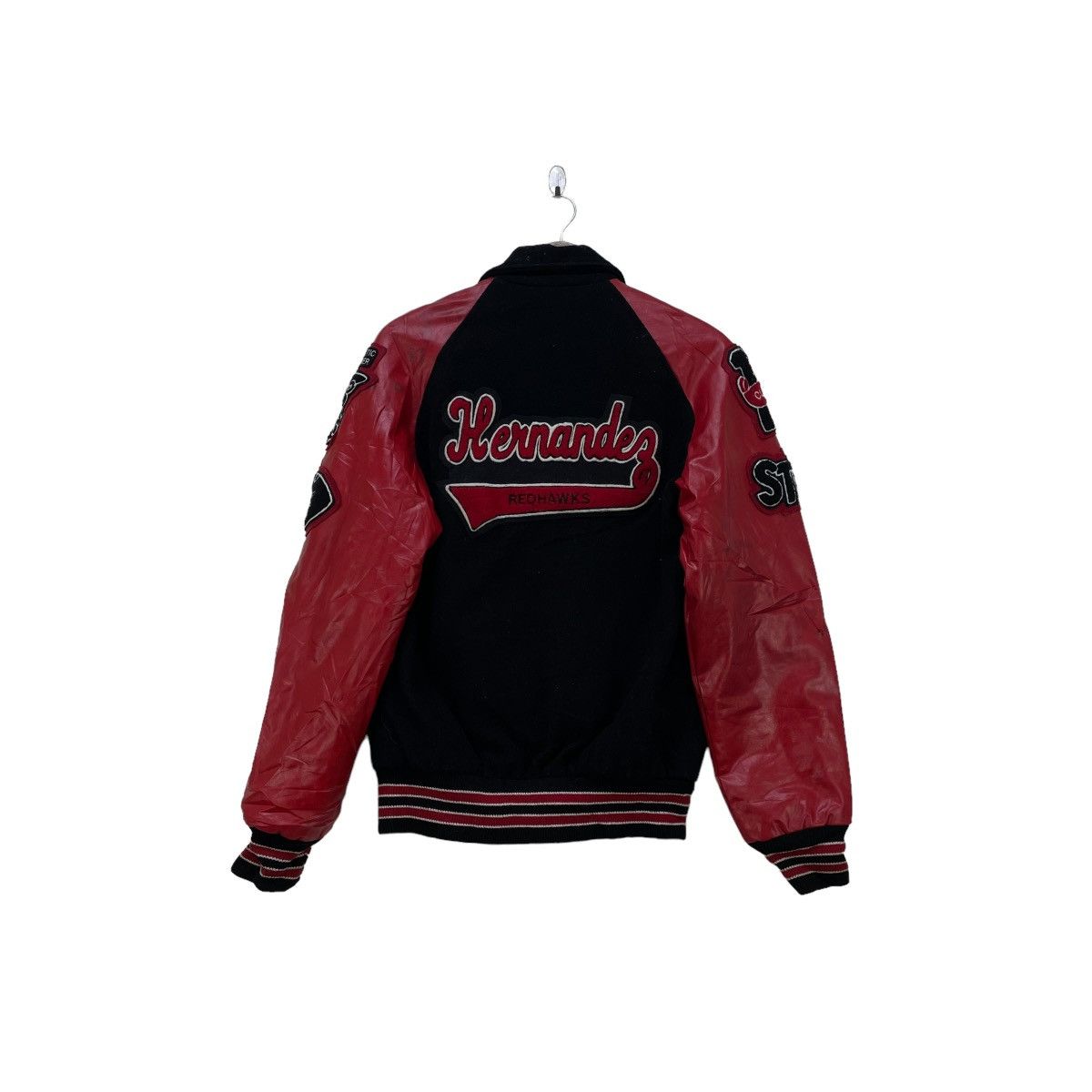 Other Vtg Barfour Hernandes RedHawks Varsity Letterman Jacket Size US XS / EU 42 / 0 - 1 Thumbnail