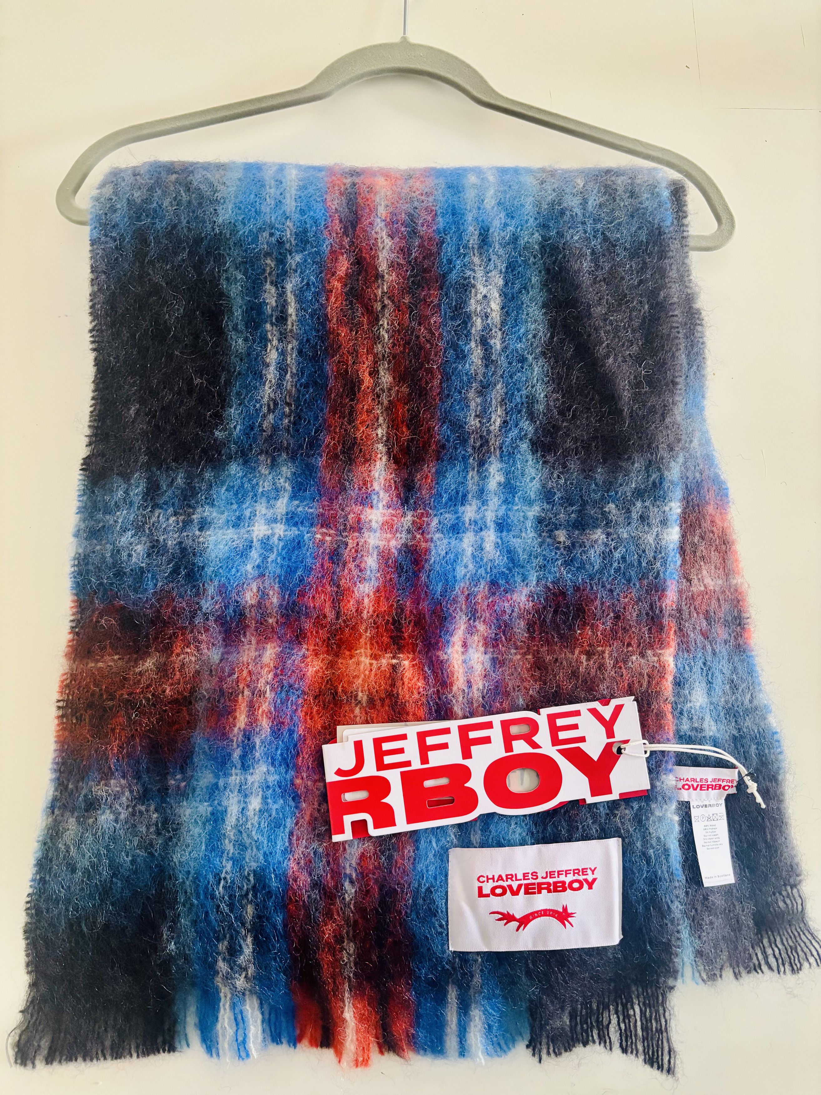 Charles Jeffrey LOVERBOY MOHAIR SCARF 【公式通販】