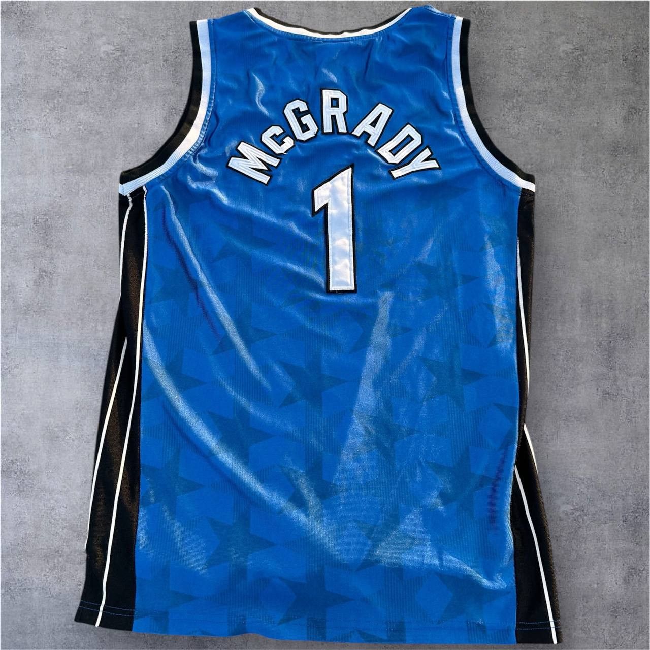 Reebok Reebok jersey Mcgrady Royal Magic Basketball jersey Size US M / EU 48-50 / 2 - 2 Thumbnail