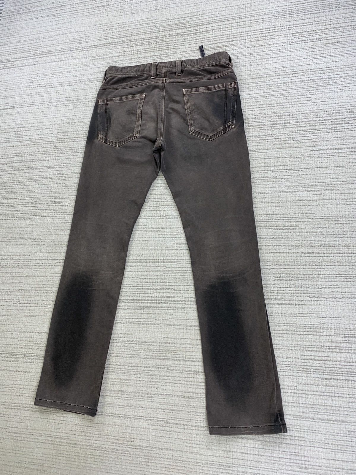 Black Barrett × Neil Barrett × Vintage Vintage Black Barret By Neil Barret Straight CutPants Size US 30 / EU 46 - 6 Thumbnail