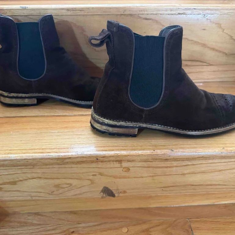 Aquatalia Aquatalia Brown Chelsea Boots Size US 9 / EU 42 - 1 Thumbnail