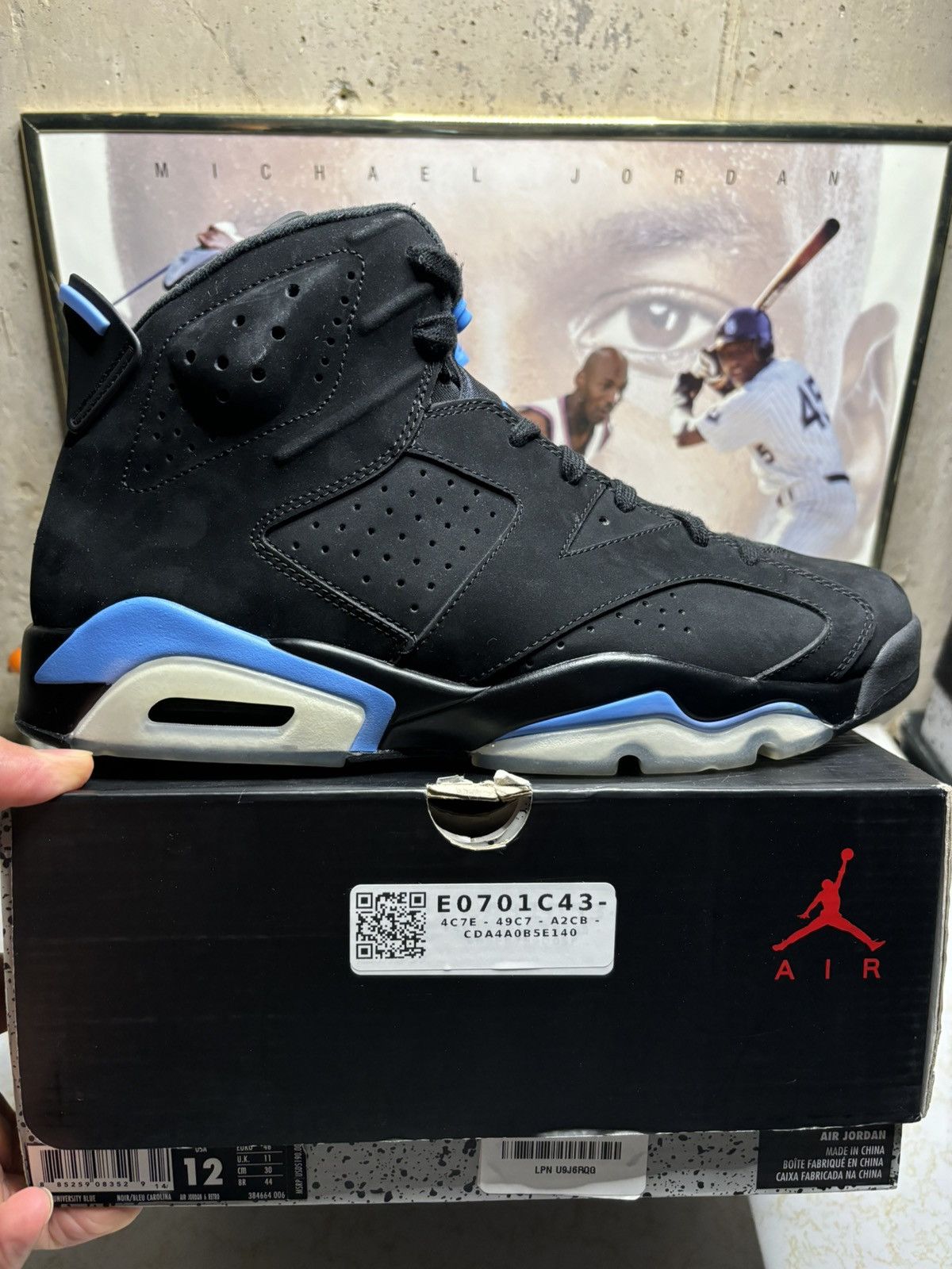 Jordan Brand Jordan Retro 6 ‘unc’ Size US 12 / EU 45 - 1 Thumbnail