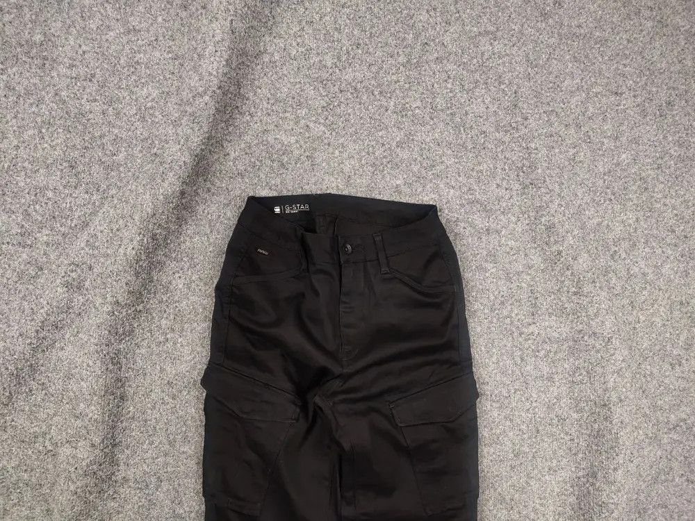 G-Star G Star raw Rovic dc mid skinny Cargo black Pants Womens Size 27" / US 4 / IT 40 - 1 Thumbnail