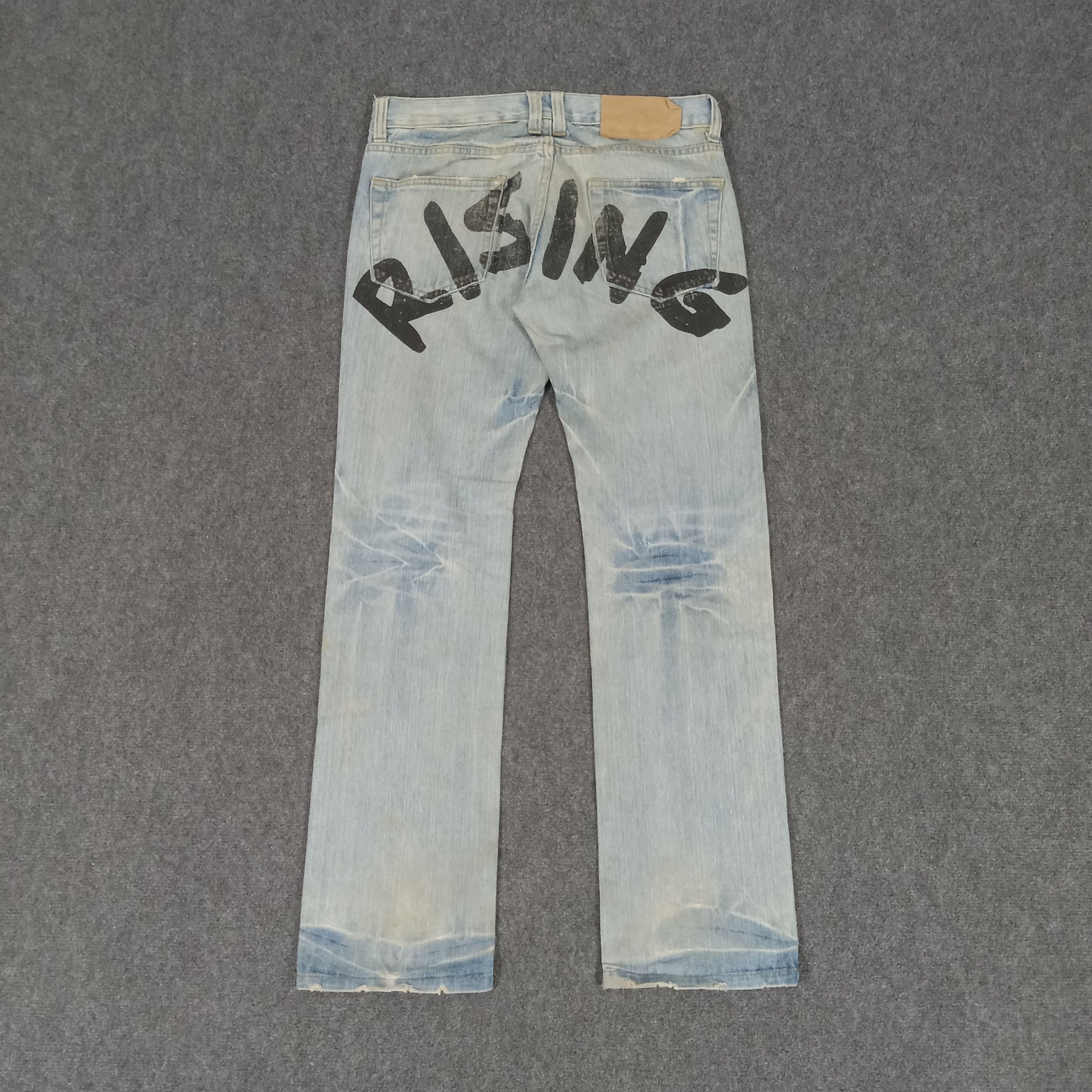 If Six Was Nine × Japanese Brand × Vintage Point Loma Japanese Brand Art Rising Denim Jeans Size US 32 / EU 48 - 7 Thumbnail