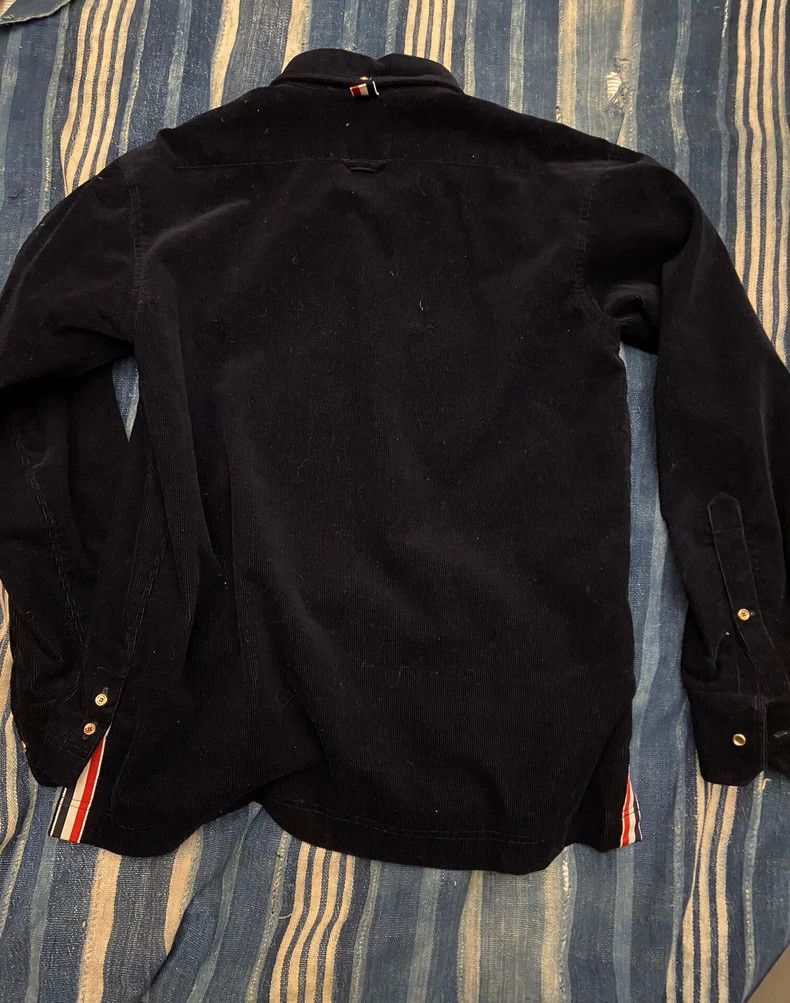 Thom Browne Thom Browne size4 Cotton shirt Size US XL / EU 56 / 4 - 2 Thumbnail