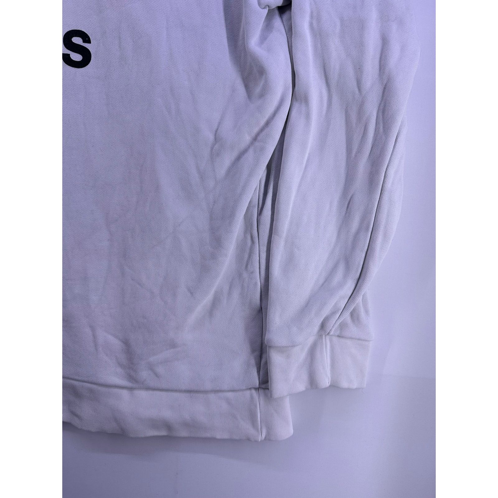 Adidas Adidas Off white Crewneck Sweater Size 2XL Size US XXL / EU 58 / 5 - 7 Thumbnail