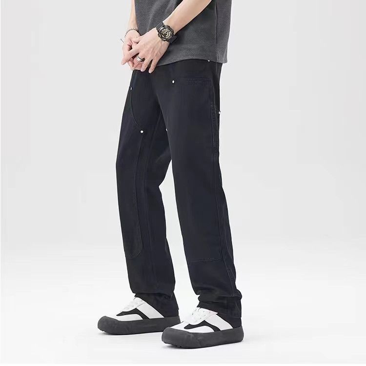 Designer × Japanese Brand × Jean Vintage Street Loose Casual Workwear Lumberjack Pants Size US 32 / EU 48 - 6 Thumbnail
