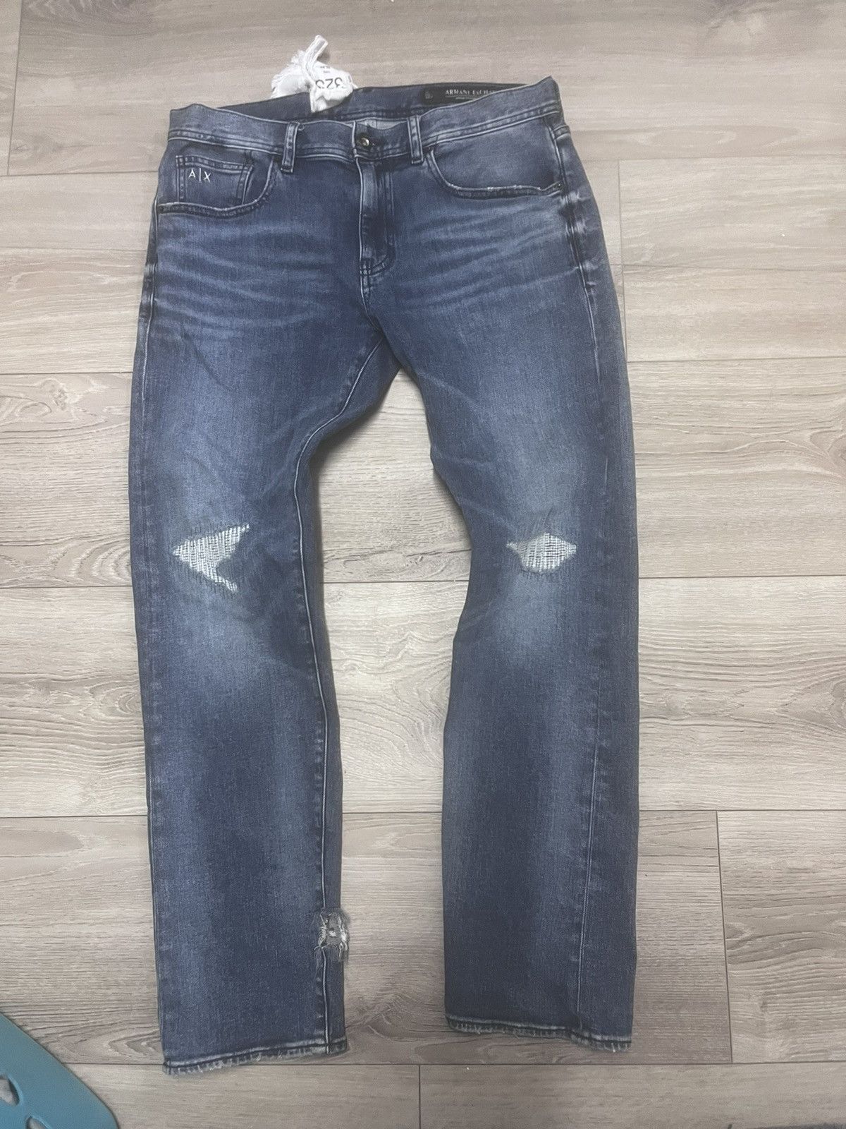 Armani Exchange Armani Exchange Denim Slim Flared Jeans Size US 32 / EU 48 - 1 Thumbnail