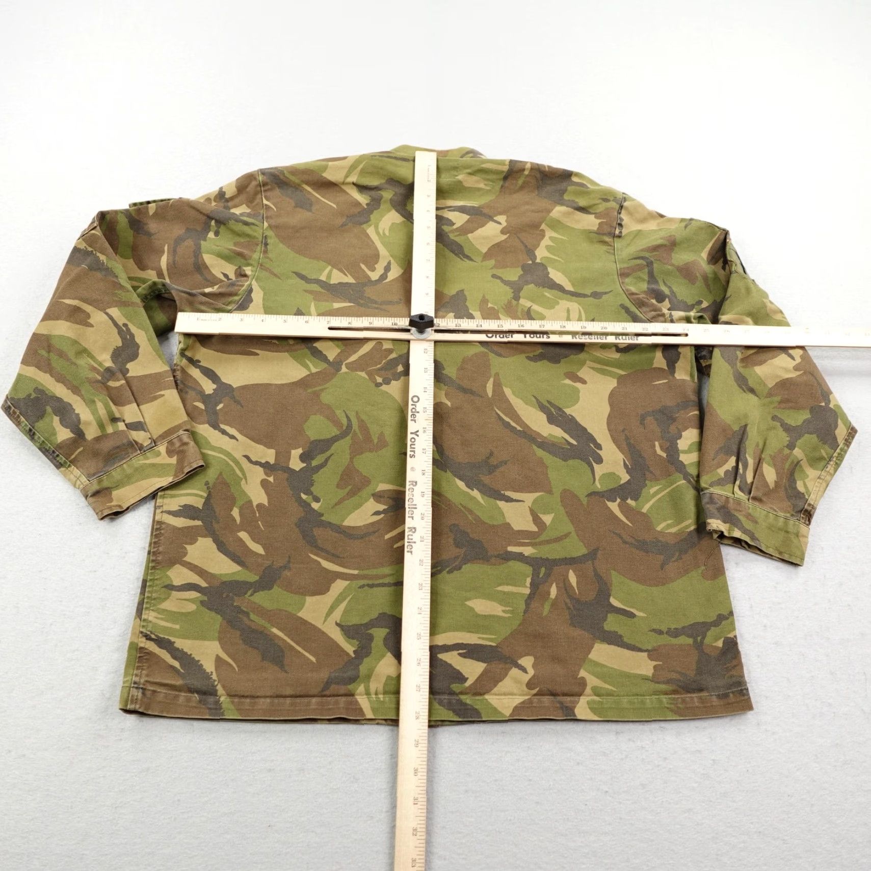 Vintage VINTAGE SEYNTEX Dutch Military Jacket Mens XL Camouflage Coat Snap Up Size US XL / EU 56 / 4 - 6 Thumbnail