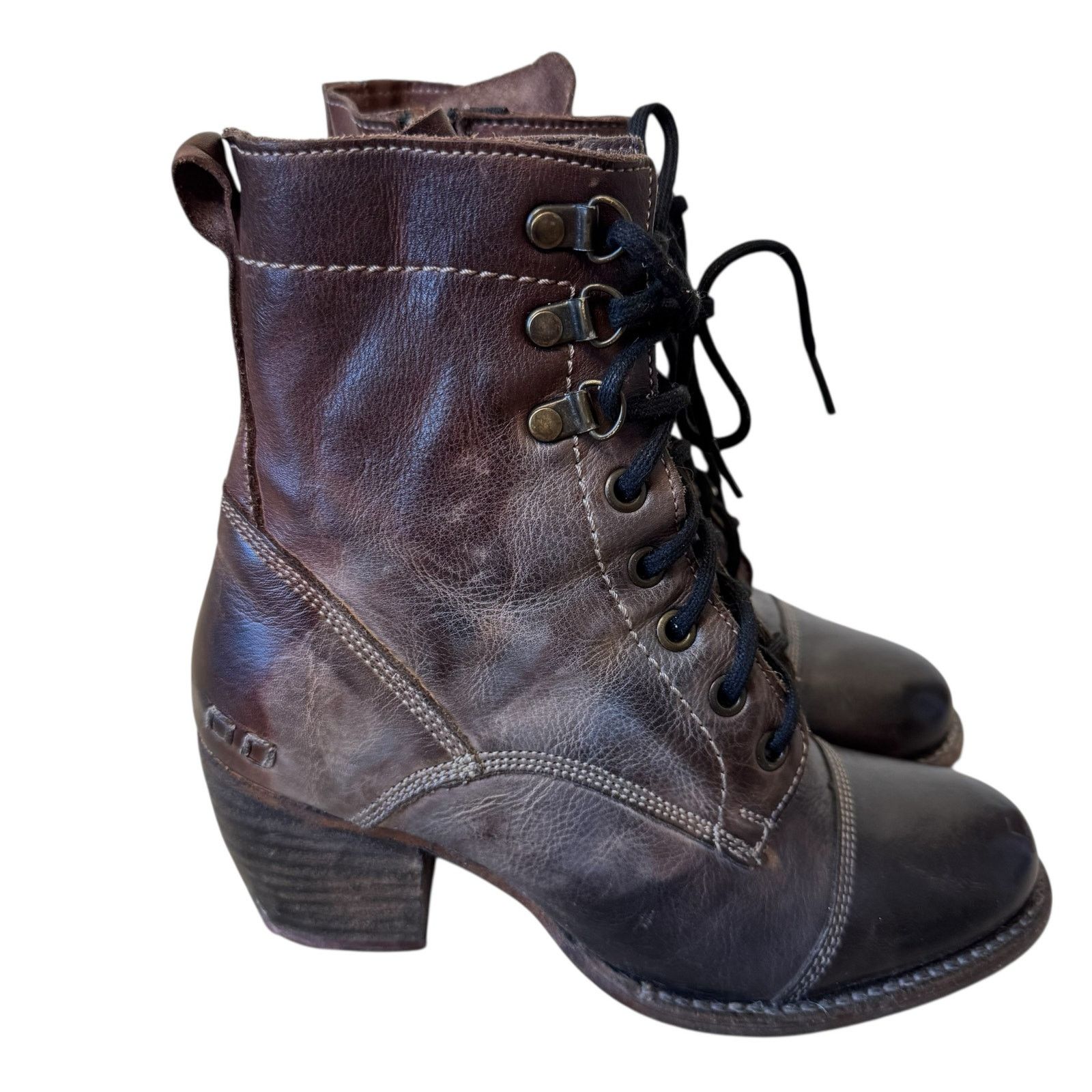 Bed Stu BED STU Judgement Boot Starry Night TD Ombre Block Heel Size US 6 / IT 36 - 9 Thumbnail