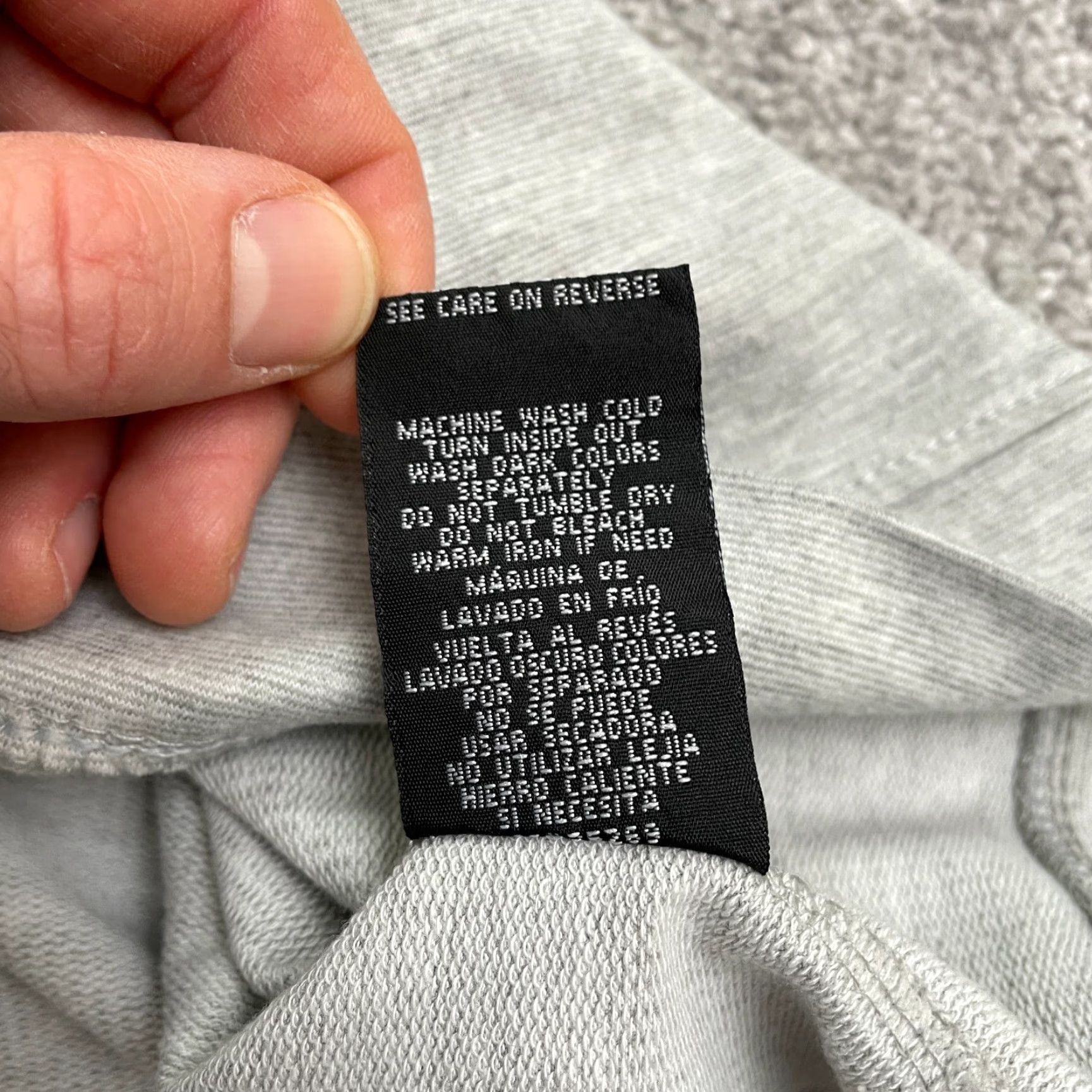 Vintage Hype Graphic Hoodie Sweatshirt Womens Small Gray Muscle Cut Off Casual Pullover Size M / US 6-8 / IT 42-44 - 7 Thumbnail