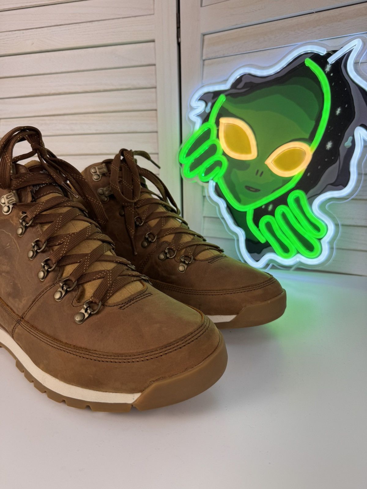 The North Face The North Face Leather Boots Hiking Shoes Men’s Size 10.5 Size US 10.5 / EU 43-44 - 2 Thumbnail