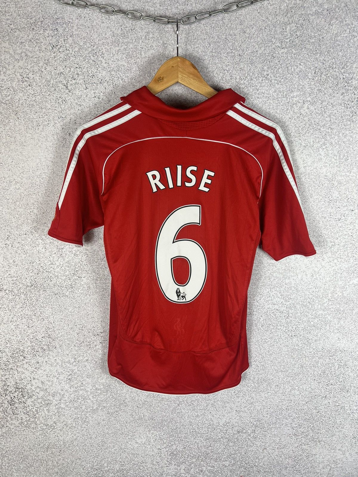 Vintage Vintage Adidas Liverpool 2006-2008 Riise Home Jersey Shirt Size US XS / EU 42 / 0 - 1 Thumbnail